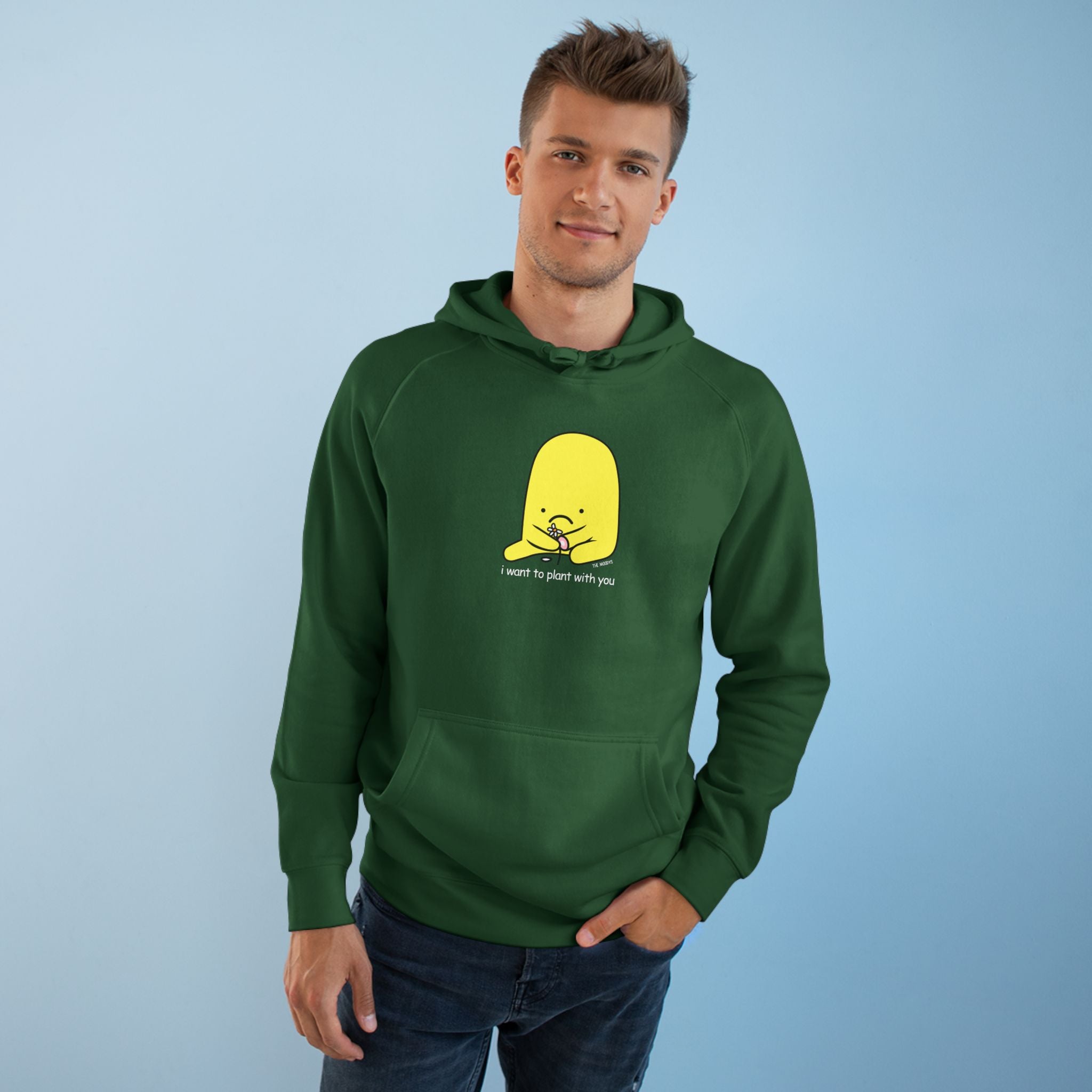 i want to plant with you- unisex hoodie