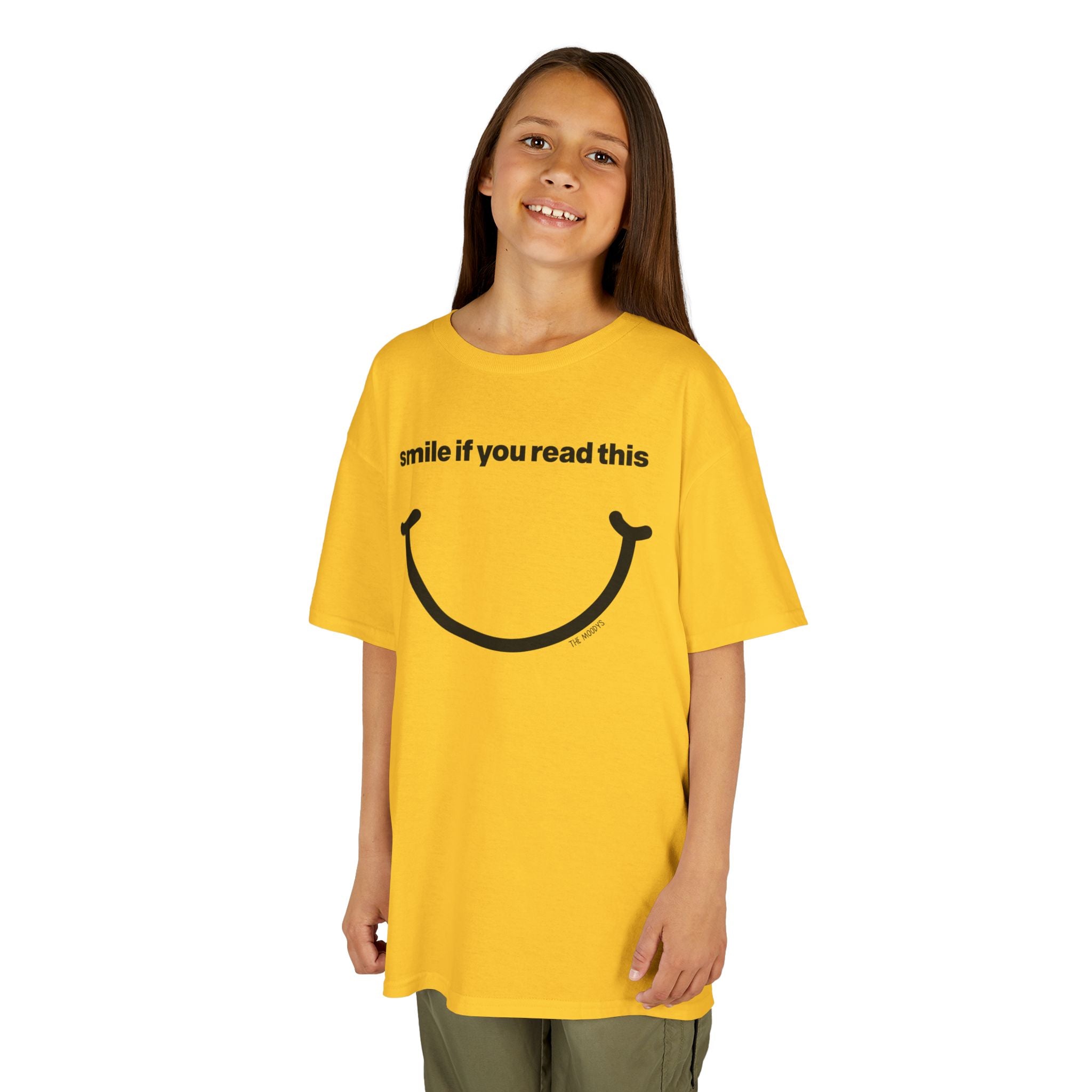SMILE IF YOU READ THIS YOUTH T-SHIRT