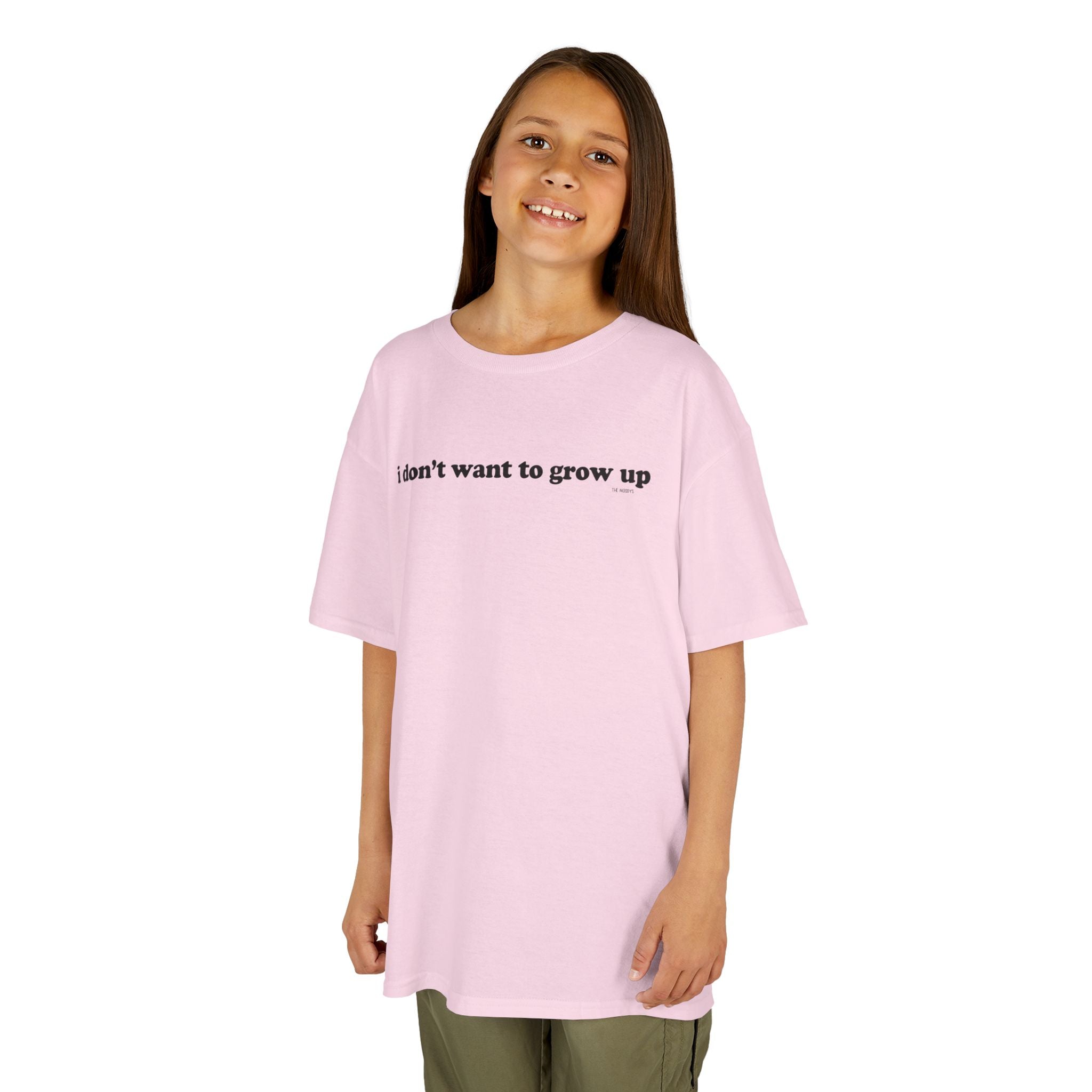 I DON'T WANT TO GROW UP YOUTH T-SHIRT