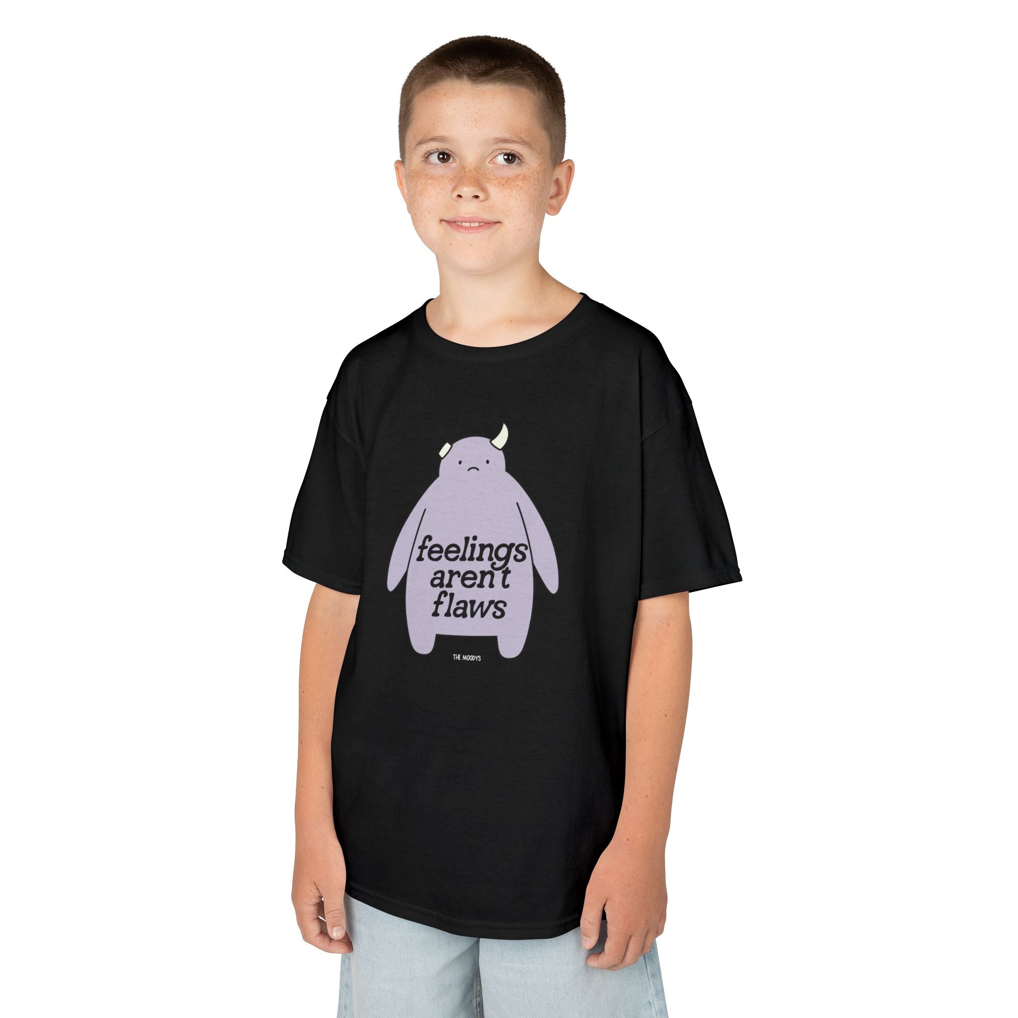 FEELINGS AREN'T FLAWS  YOUTH T-SHIRT