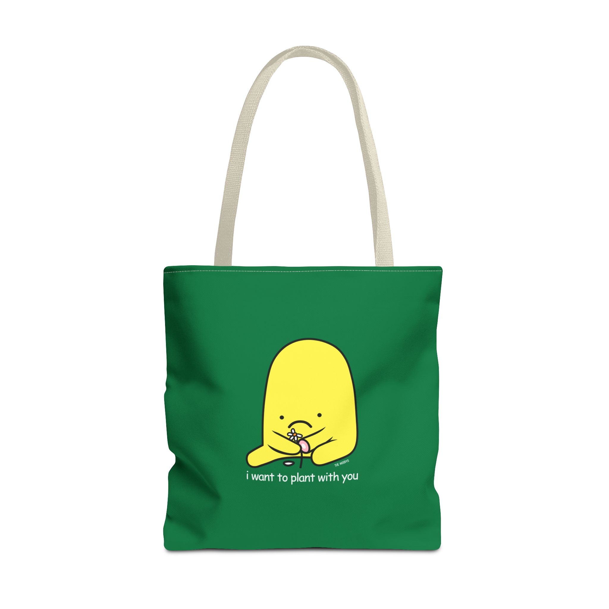 i want to plant with you - tote bag