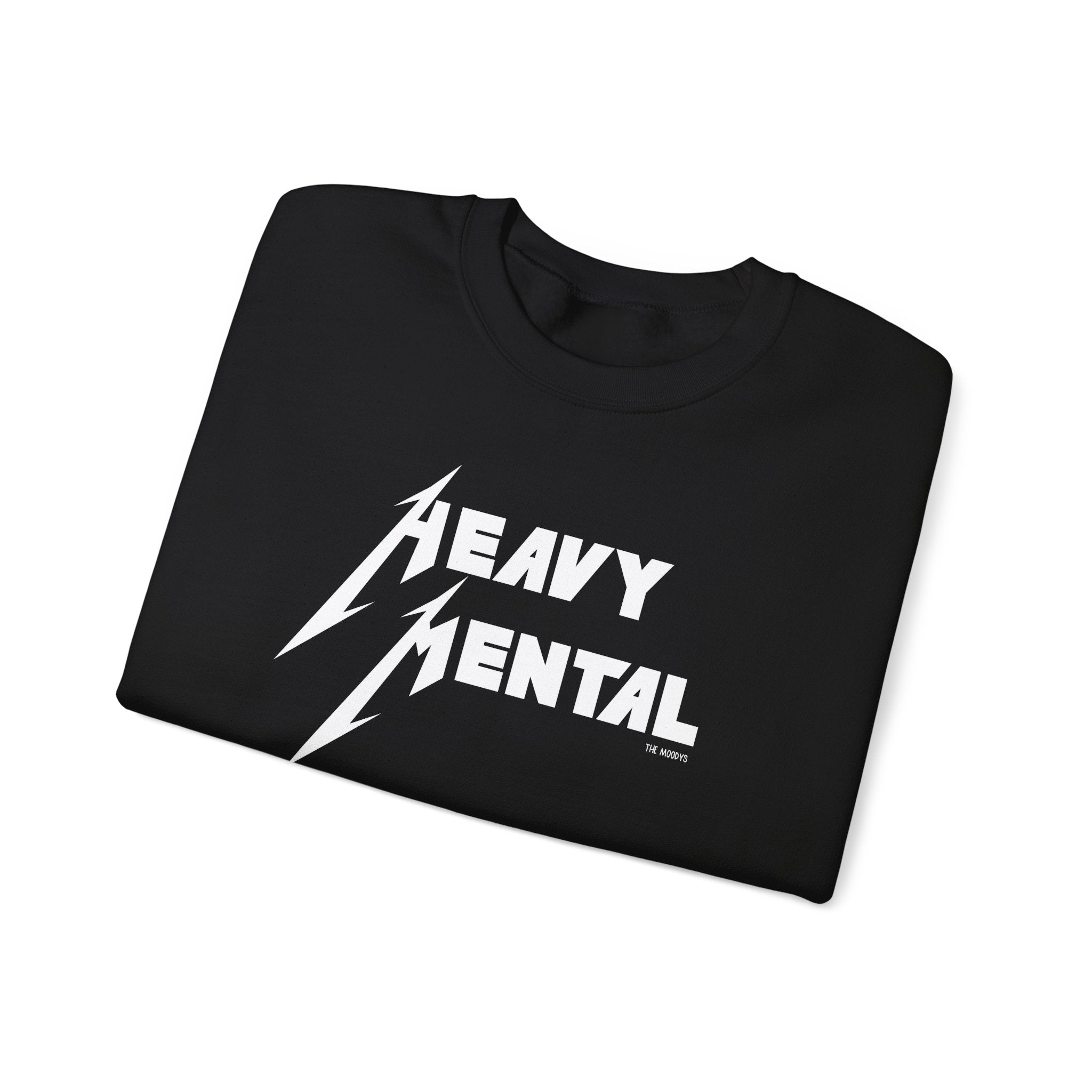 heavy mental crewneck sweatshirt