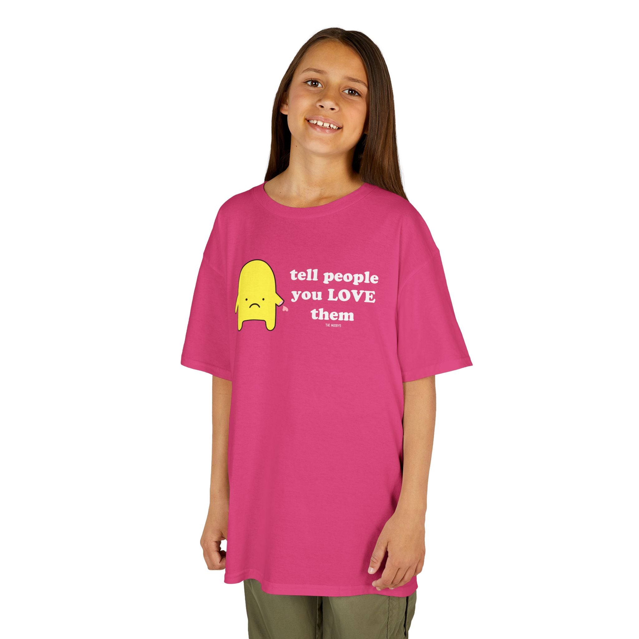 TELL PEOPLE YOU LOVE THEM YOUTH T-SHIRT