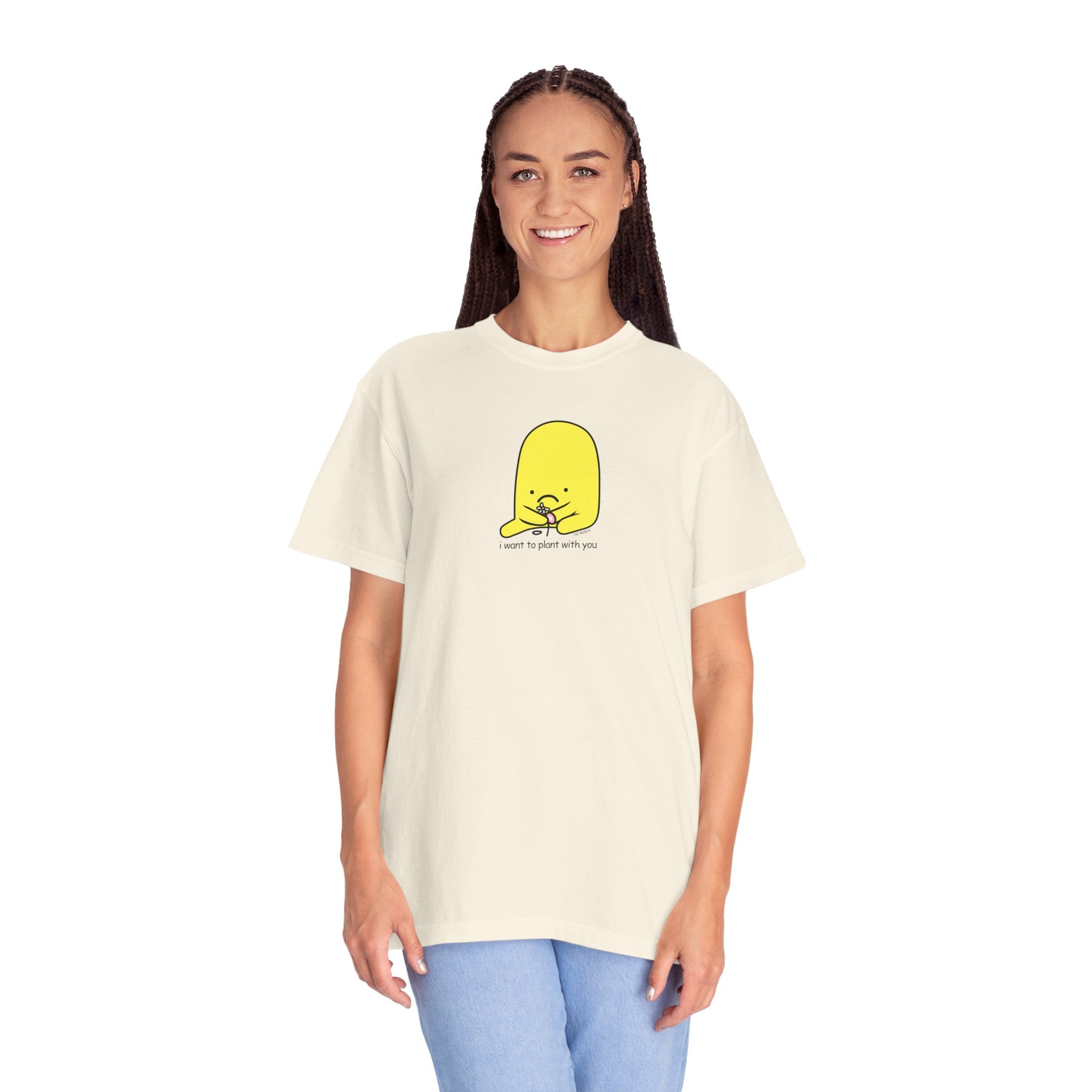 i want to plant with you t-shirt