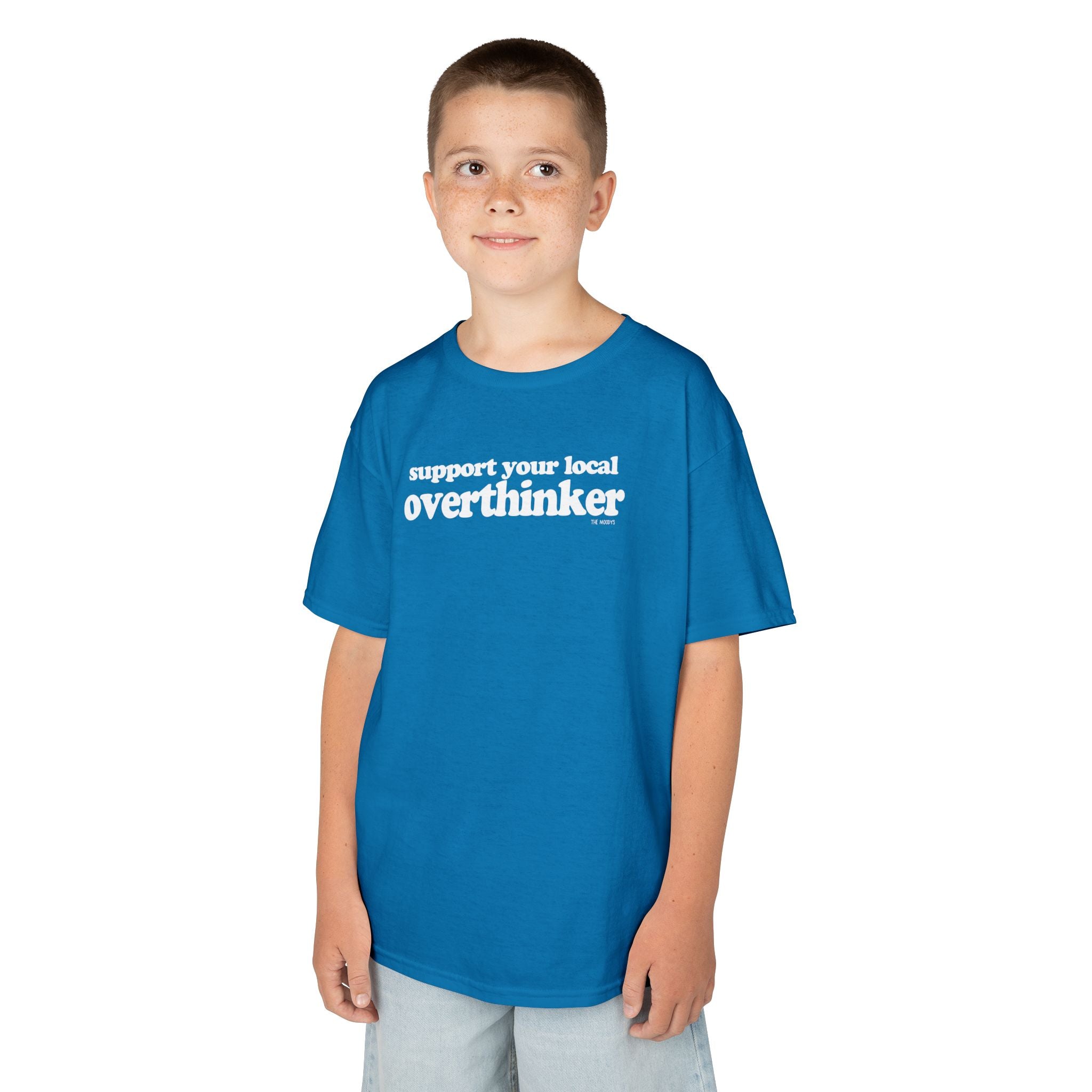 SUPPORT YOUR LOCAL OVERTHINKER YOUTH T-SHIRT