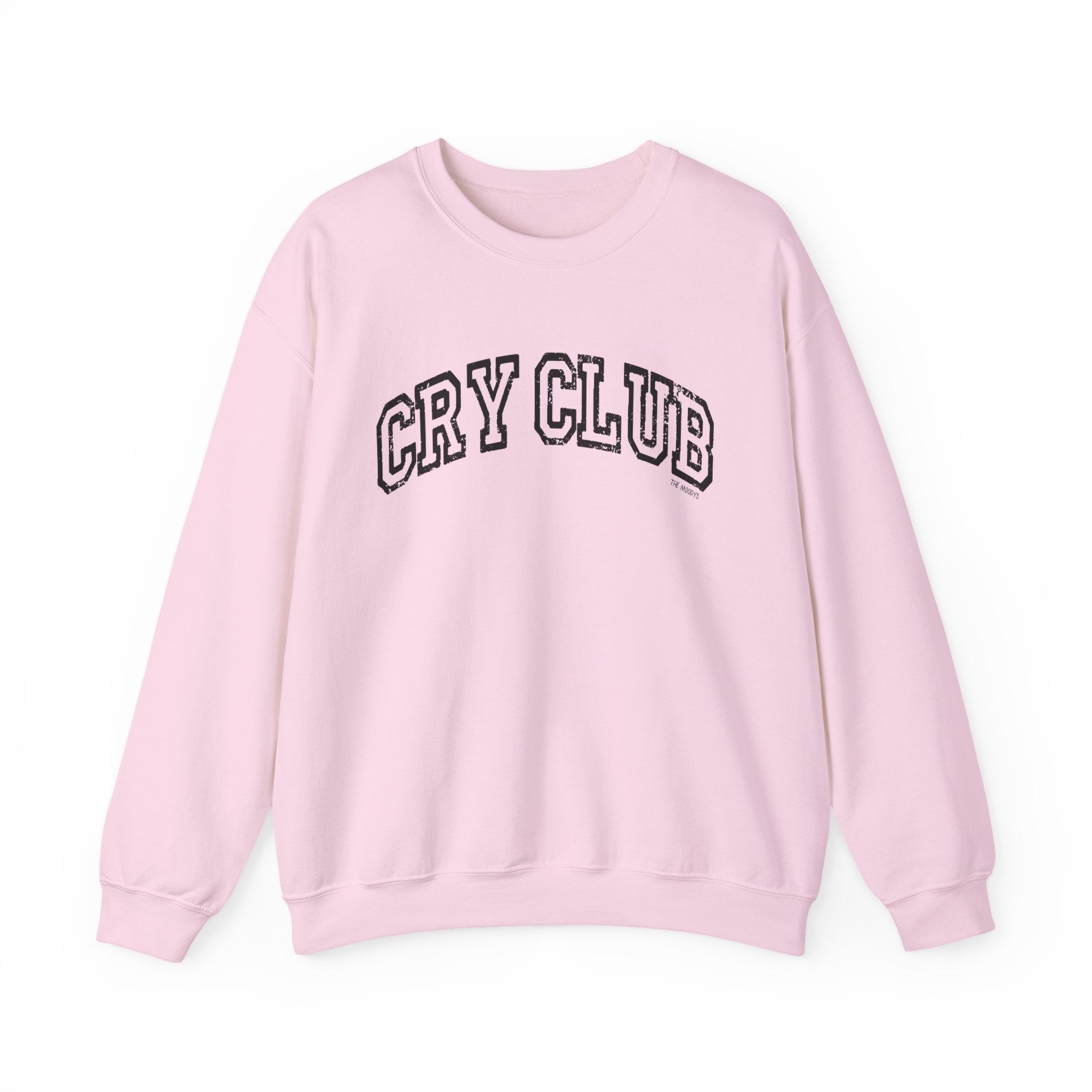 cry club crewneck sweatshirt