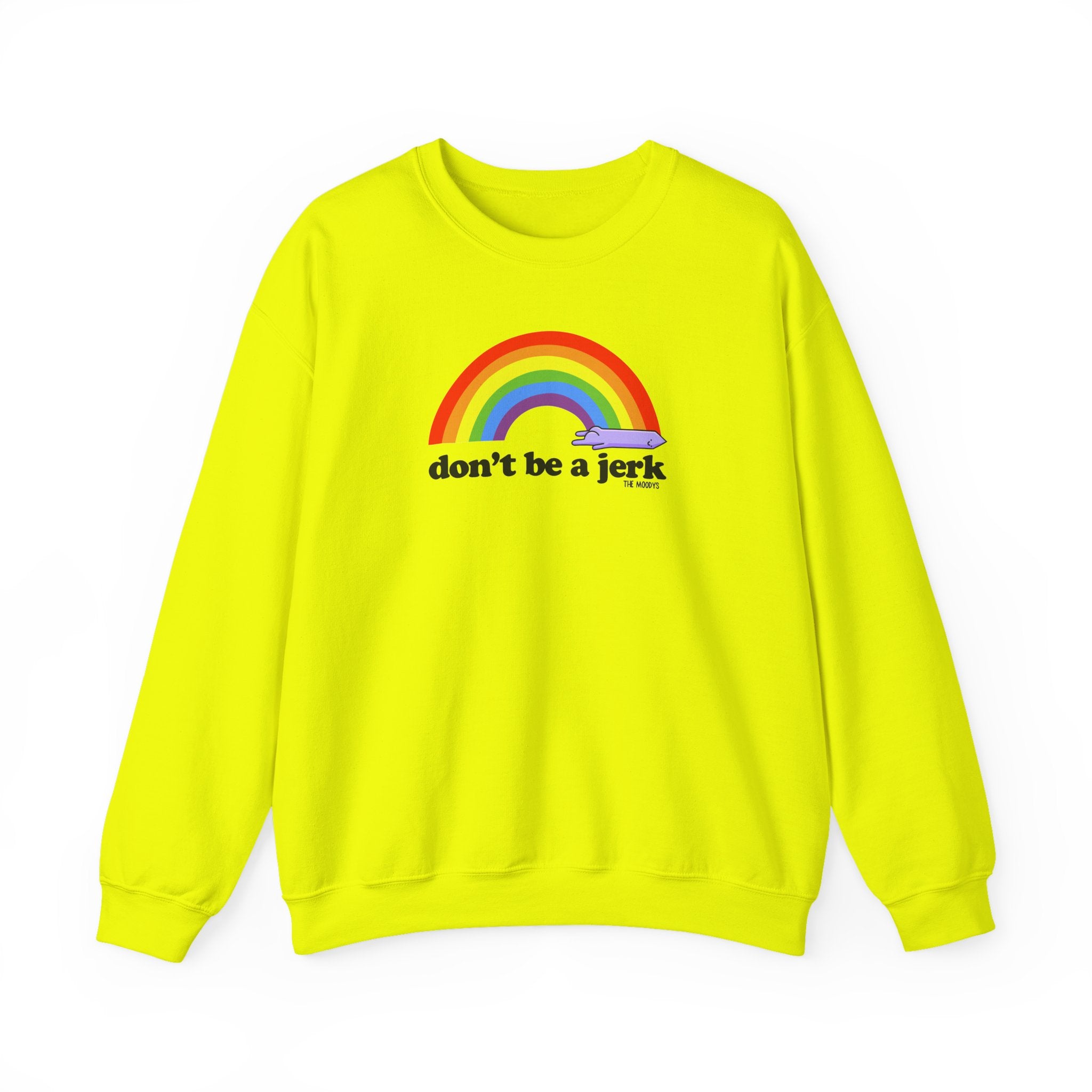 don't be a jerk - crewneck sweatshirt - unisex