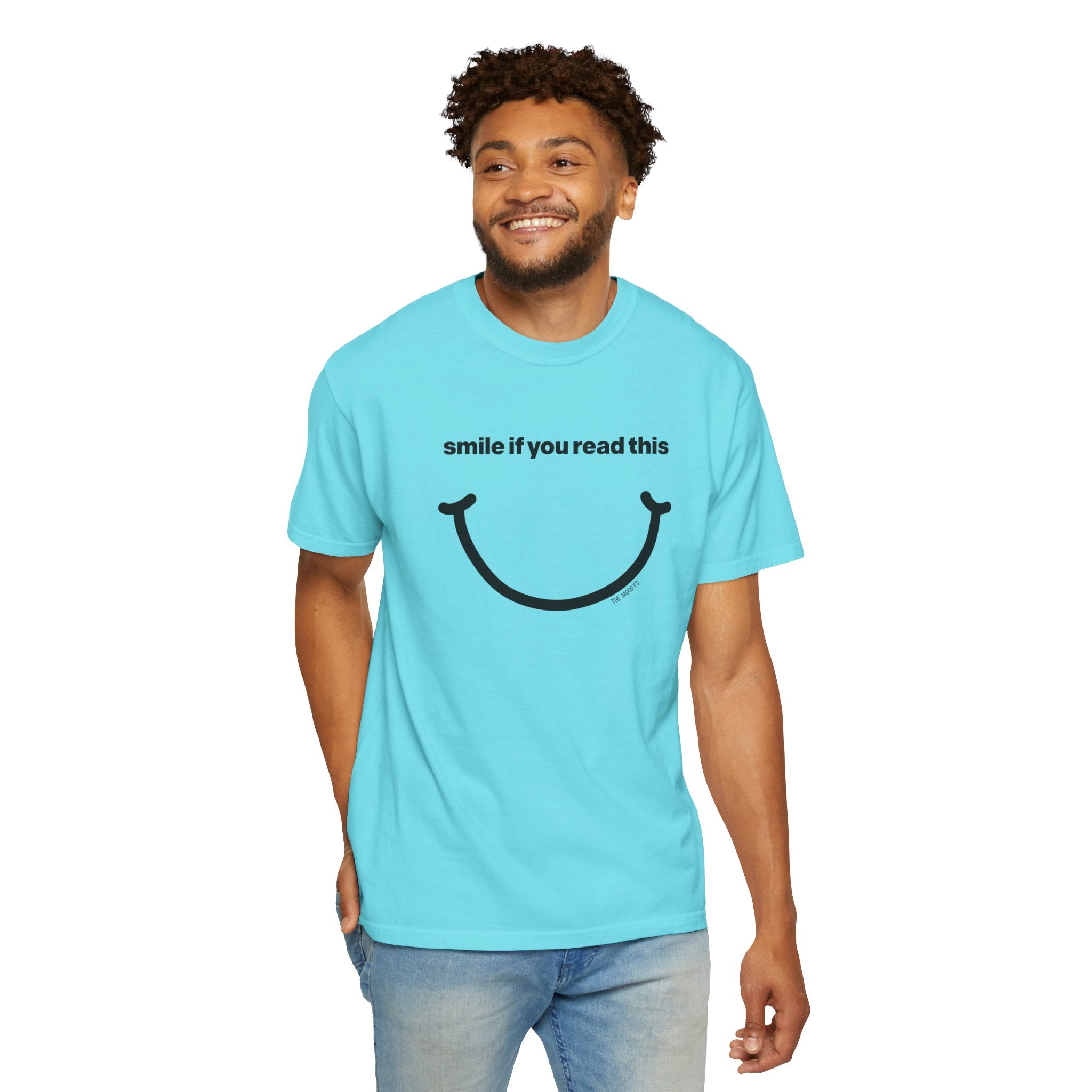 smile if you read this t-shirt