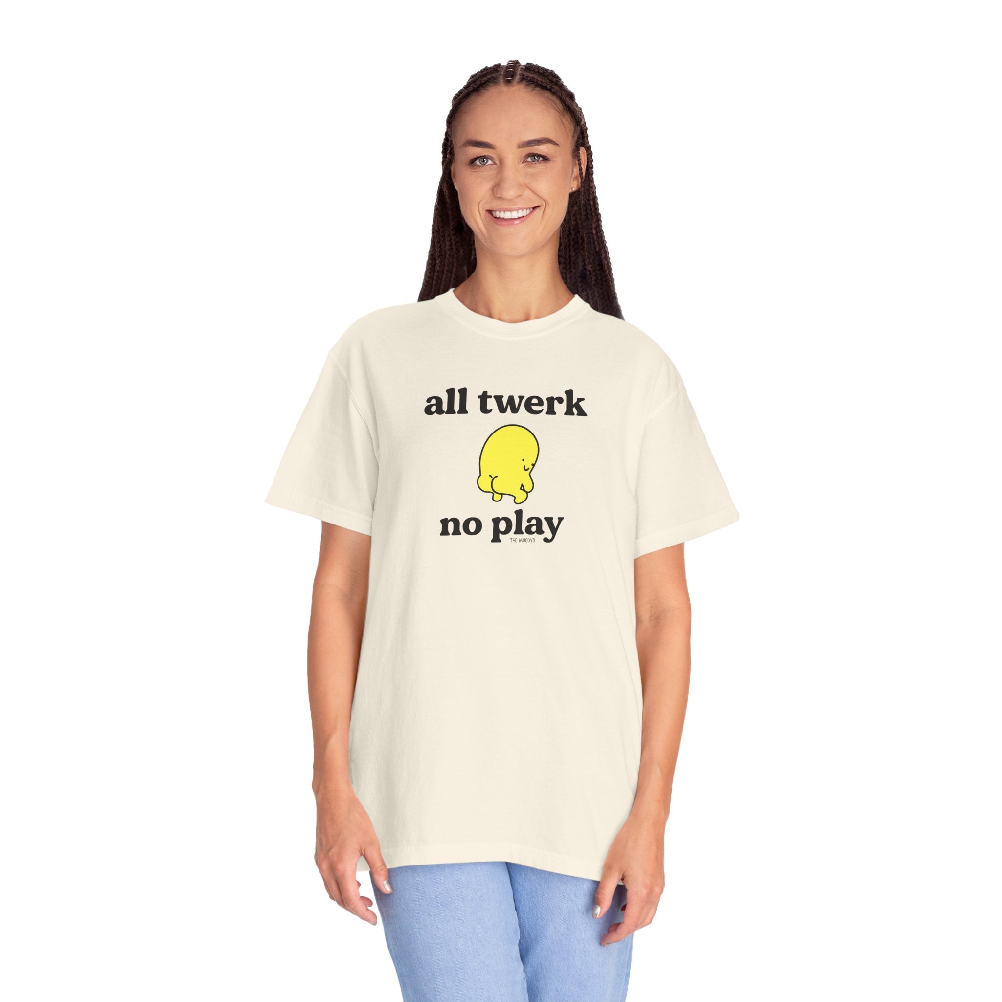 all twerk no play t-shirt