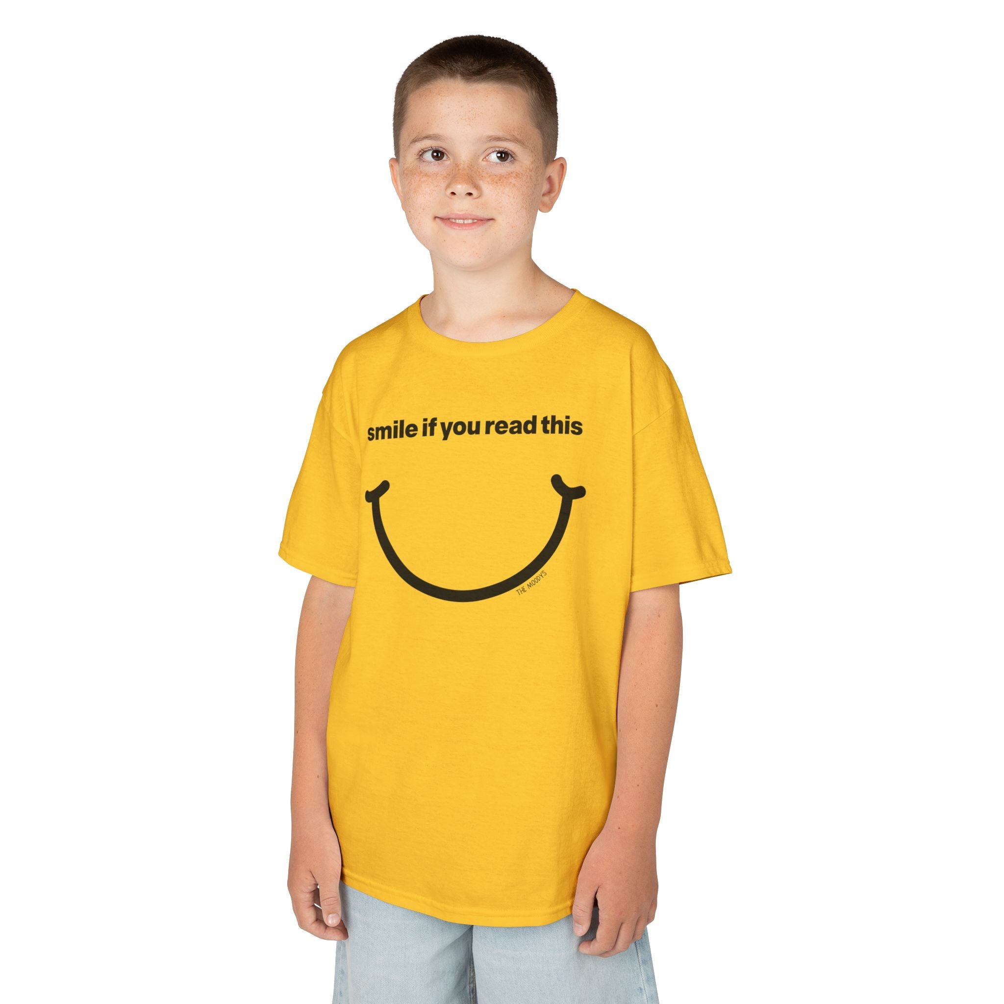 SMILE IF YOU READ THIS YOUTH T-SHIRT