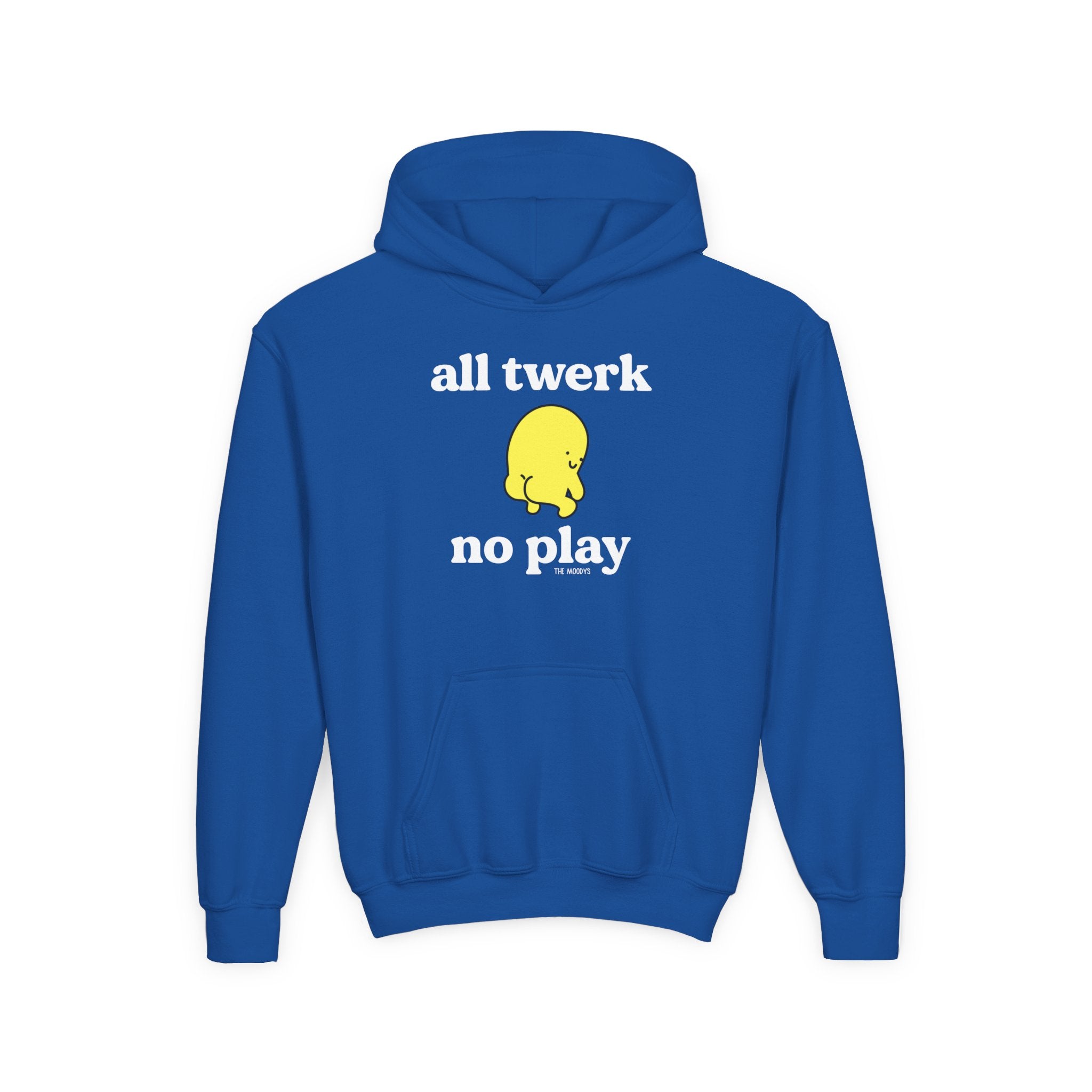 ALL TWERK NO PLAY YOUTH HOODIE