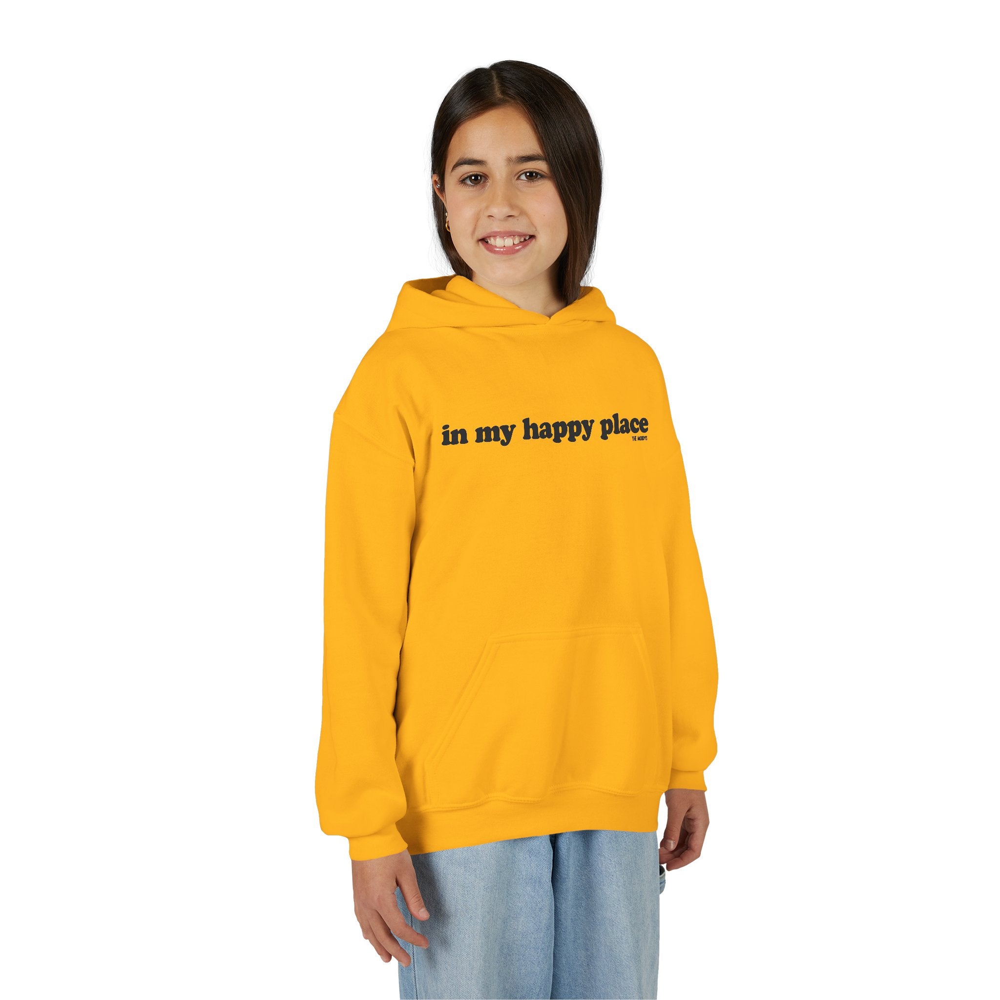 IN MY HAPPY PLACE YOUTH HOODIE
