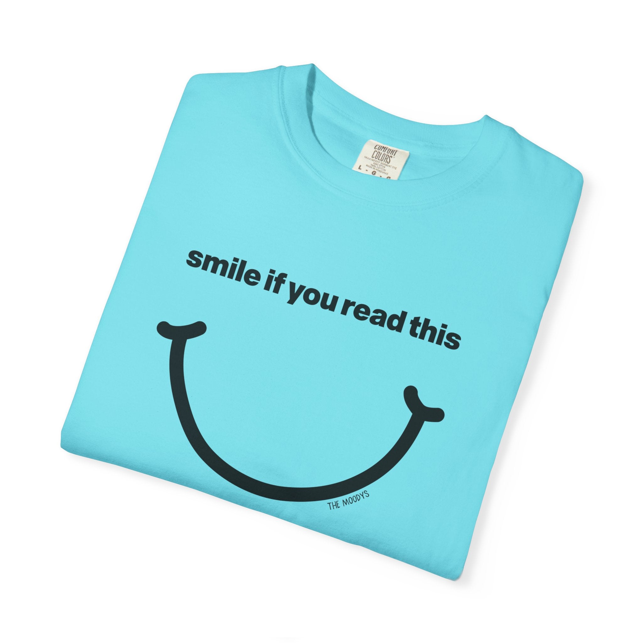 smile if you read this t-shirt