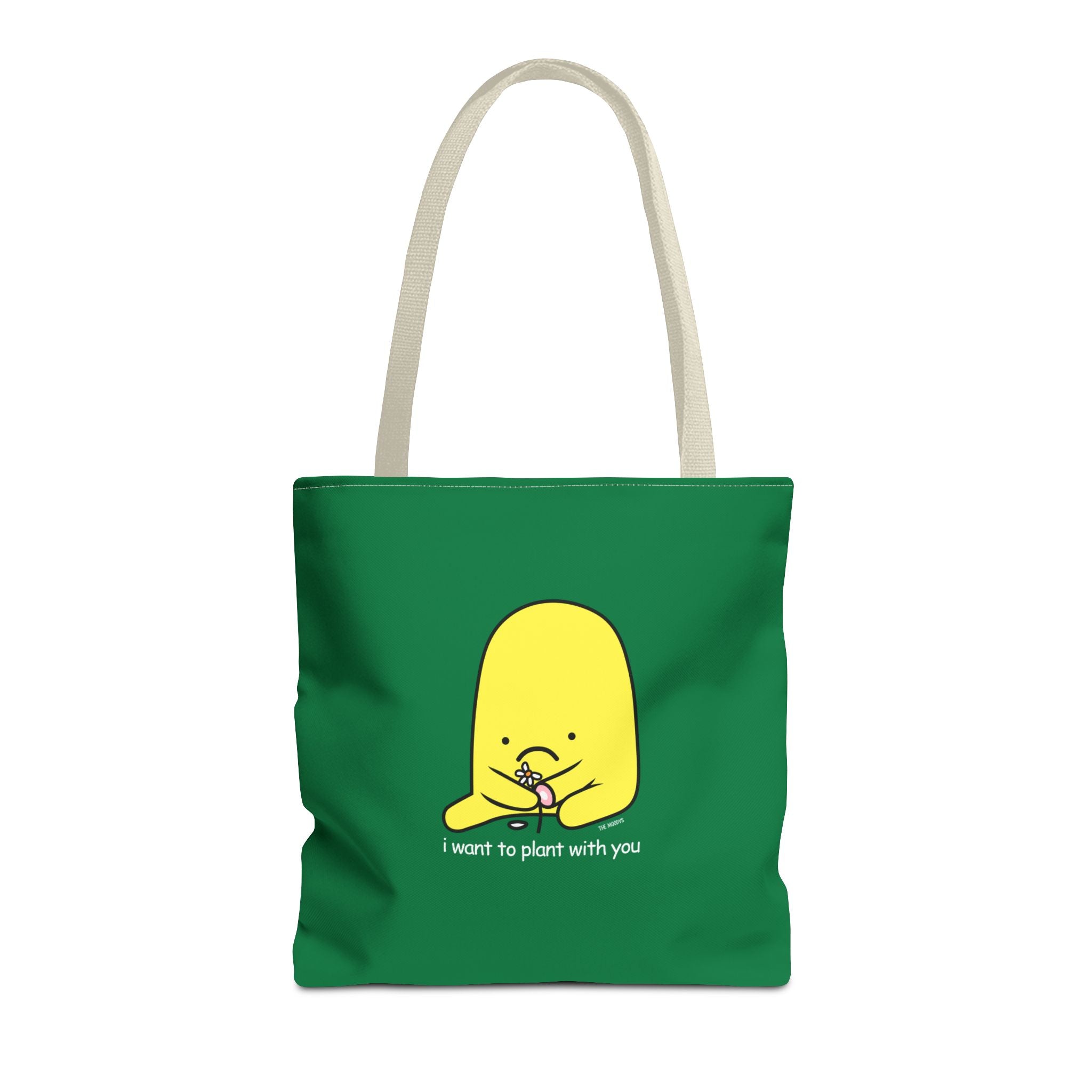 i want to plant with you - tote bag