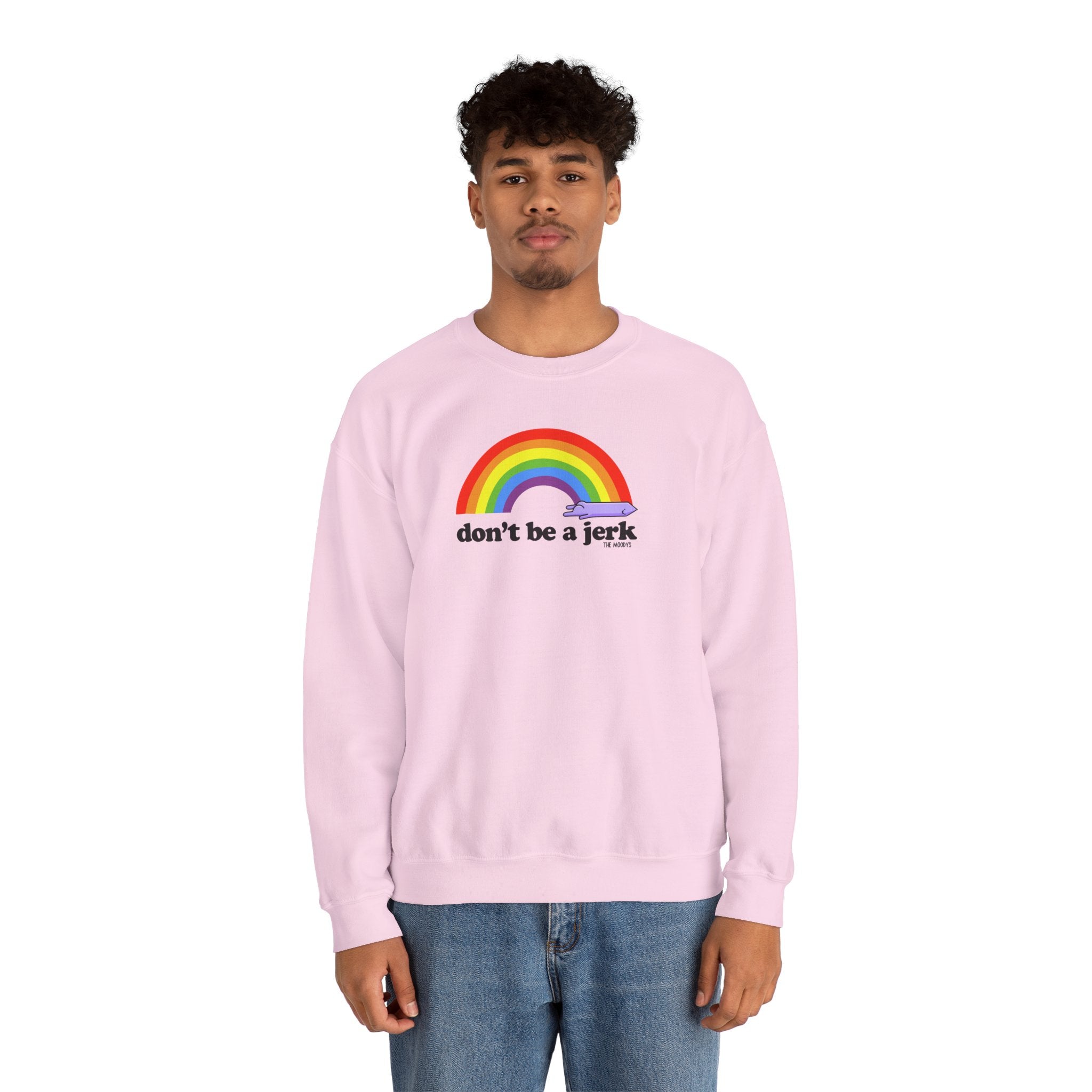 don't be a jerk - crewneck sweatshirt - unisex
