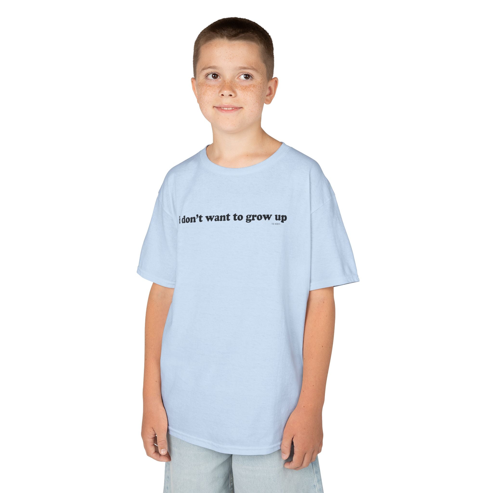 I DON'T WANT TO GROW UP YOUTH T-SHIRT
