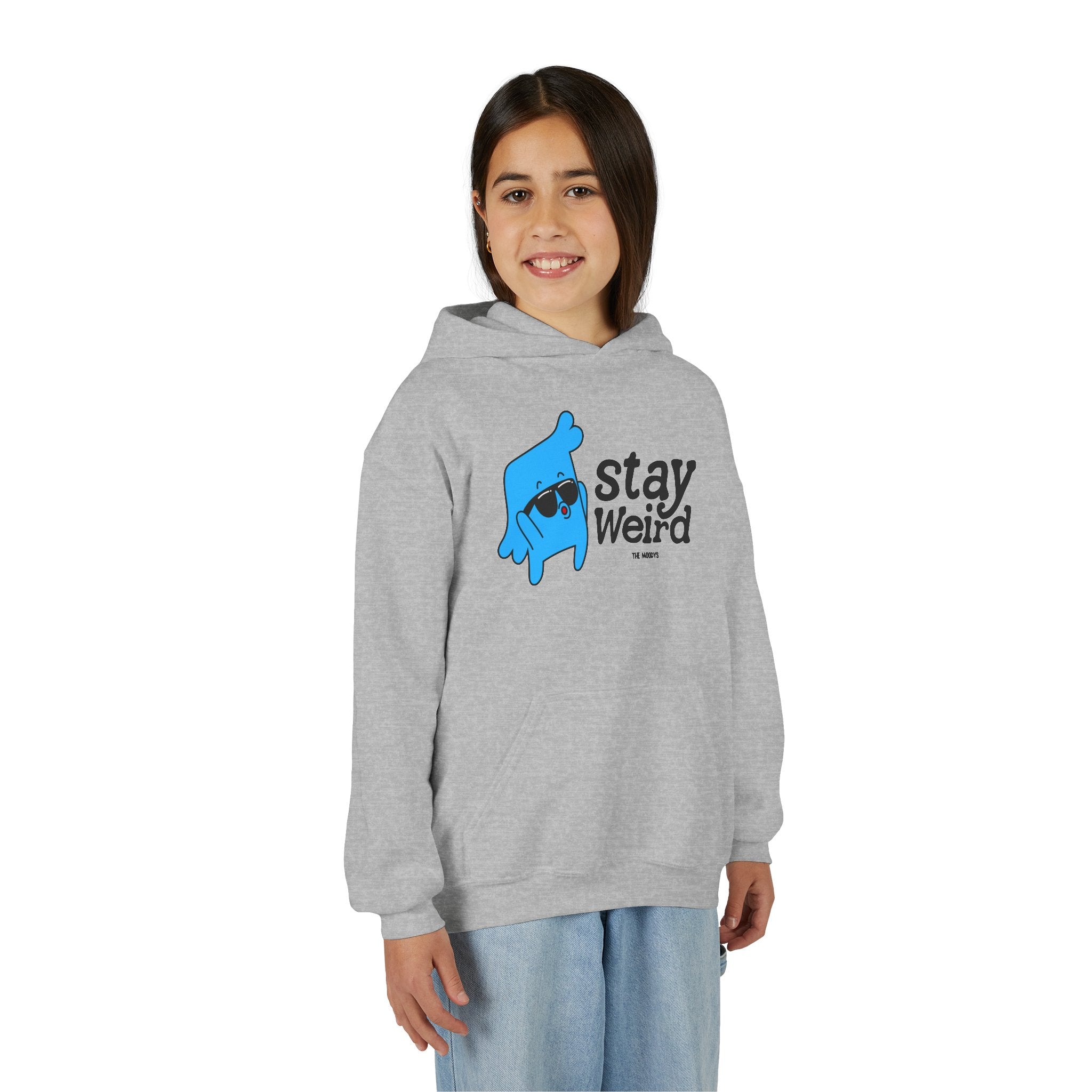 STAY WEIRD YOUTH HOODIE