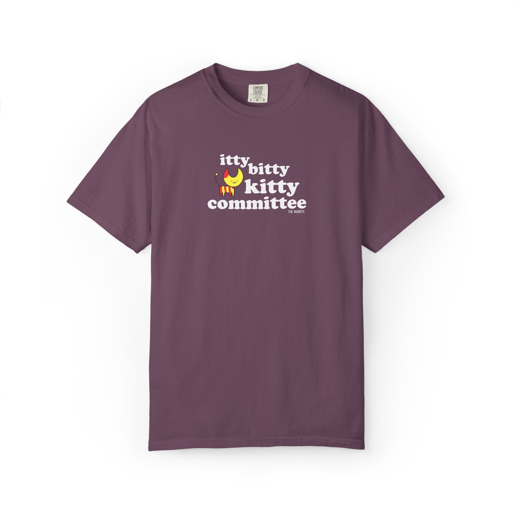 itty bitty kitty committee t-shirt