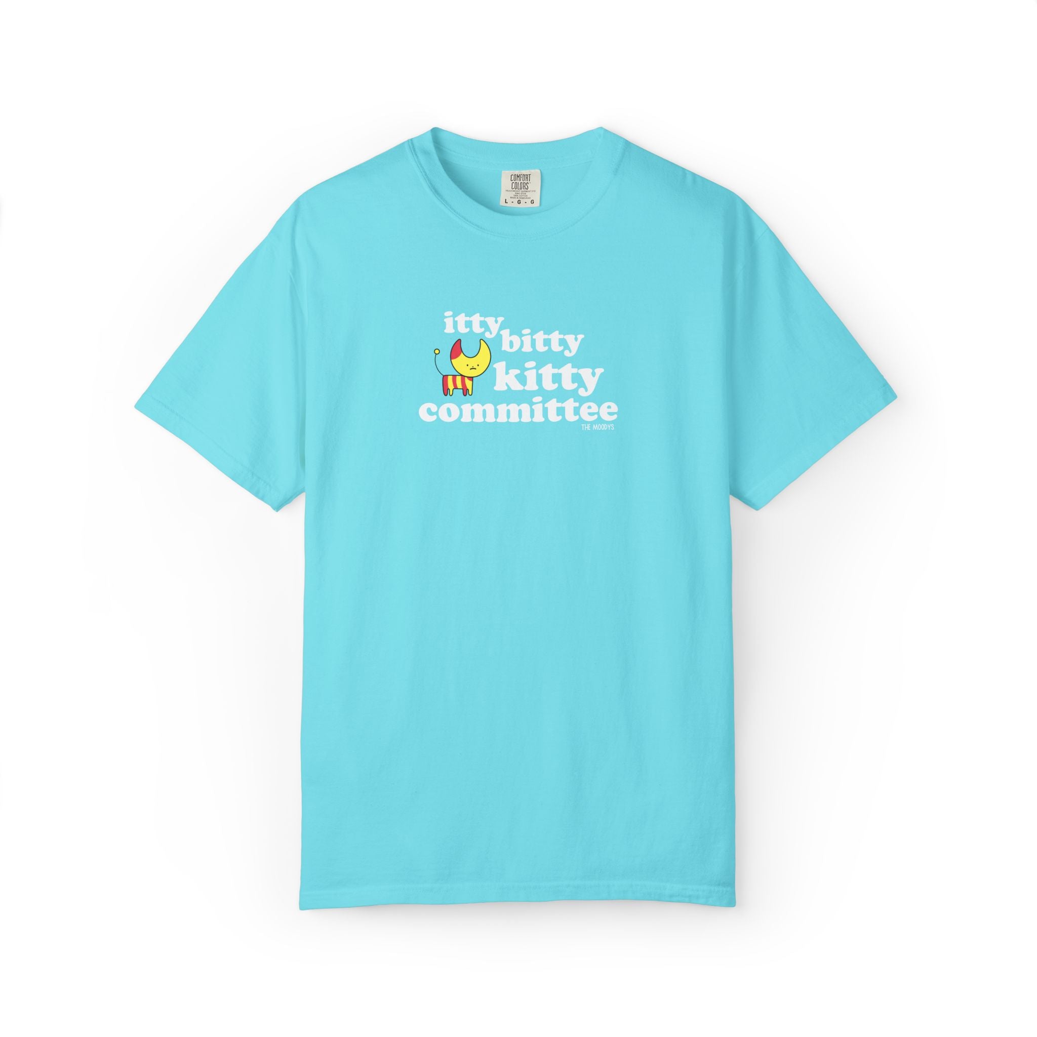 itty bitty kitty committee t-shirt