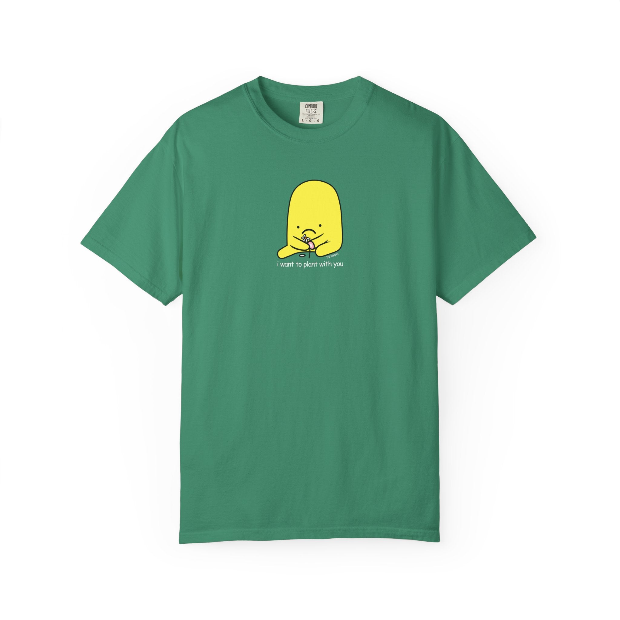 i want to plant with you t-shirt