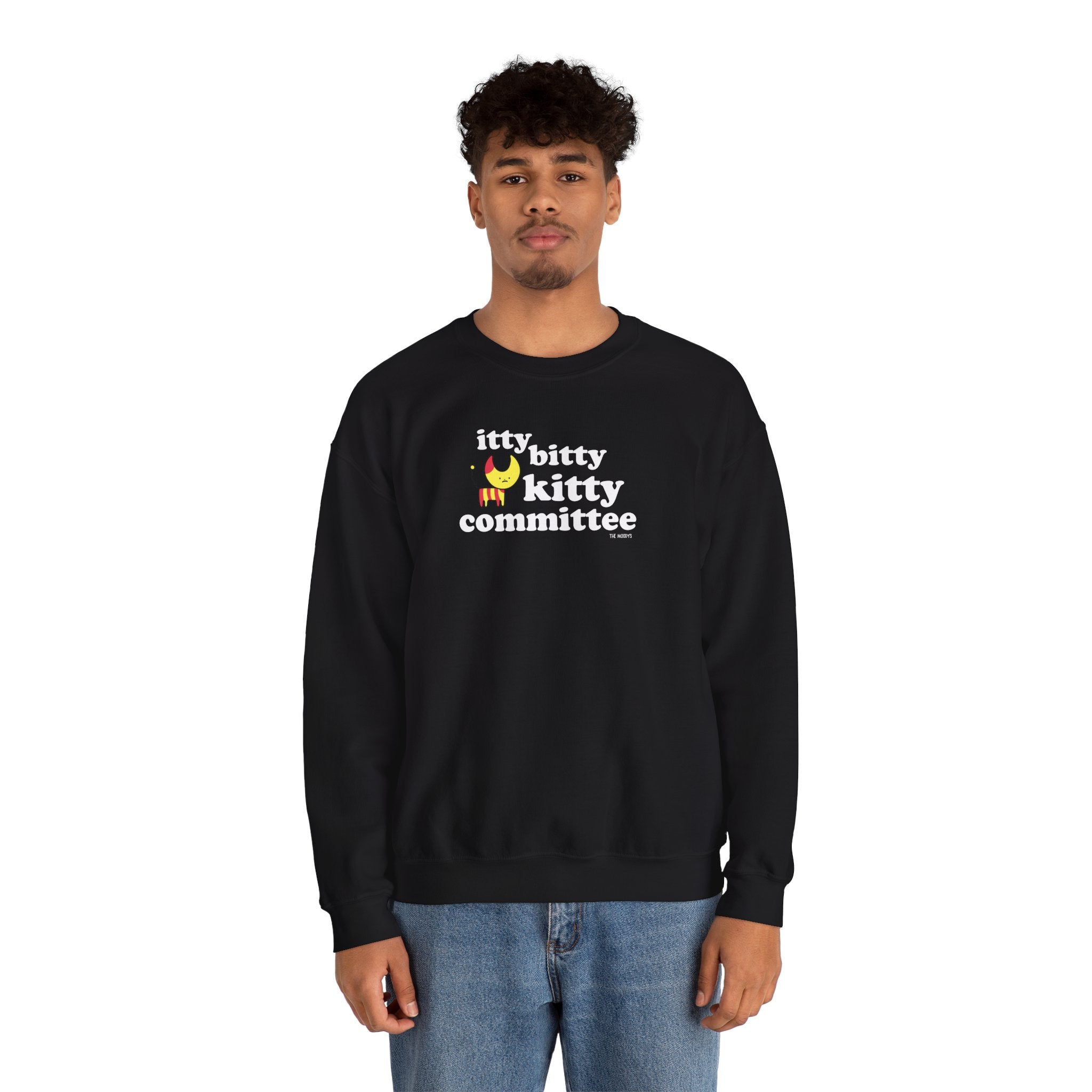 itty bitty kitty committee - crewneck sweatshirt - unisex