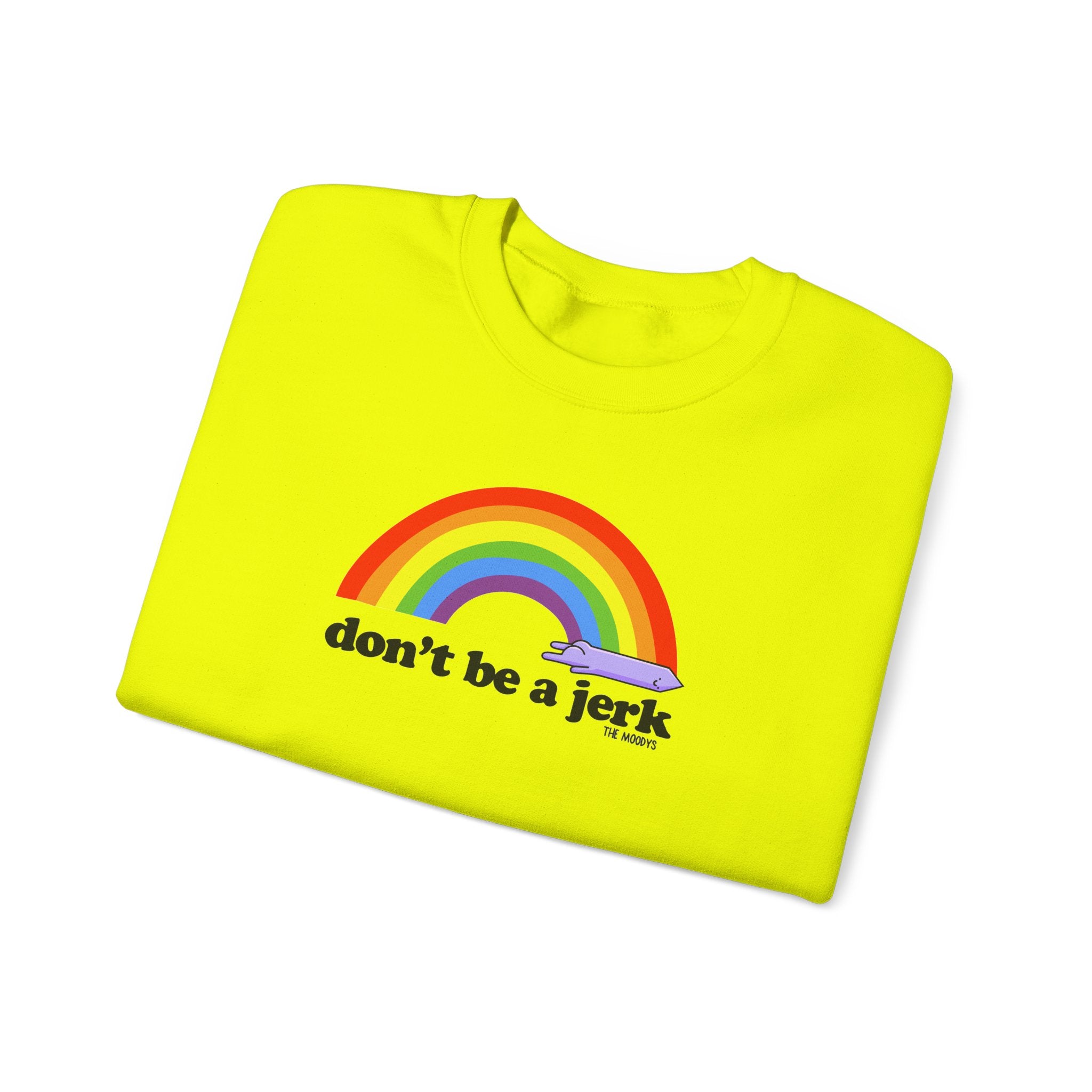 don't be a jerk - crewneck sweatshirt - unisex