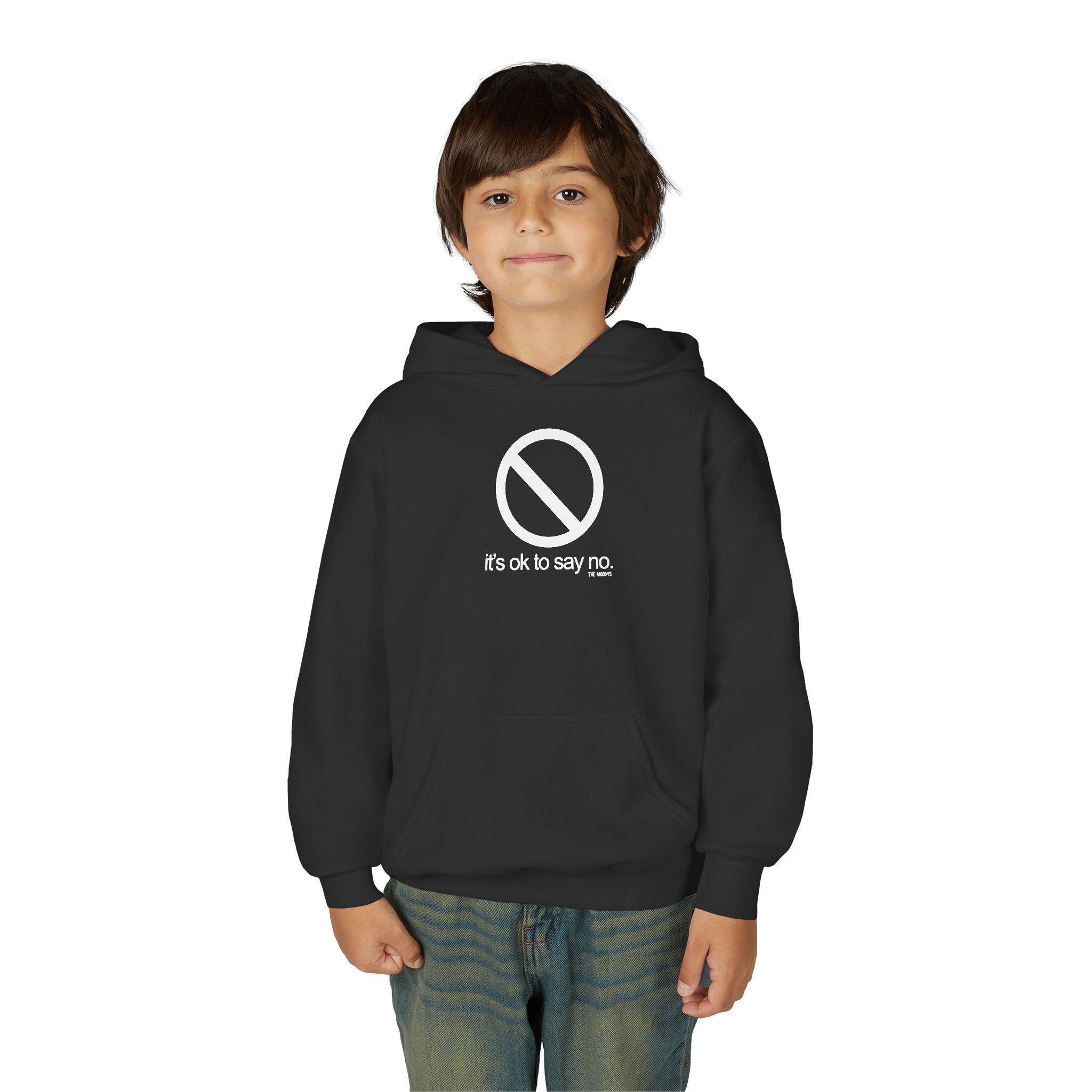 IT'S OK TO SAY NO YOUTH HOODIE