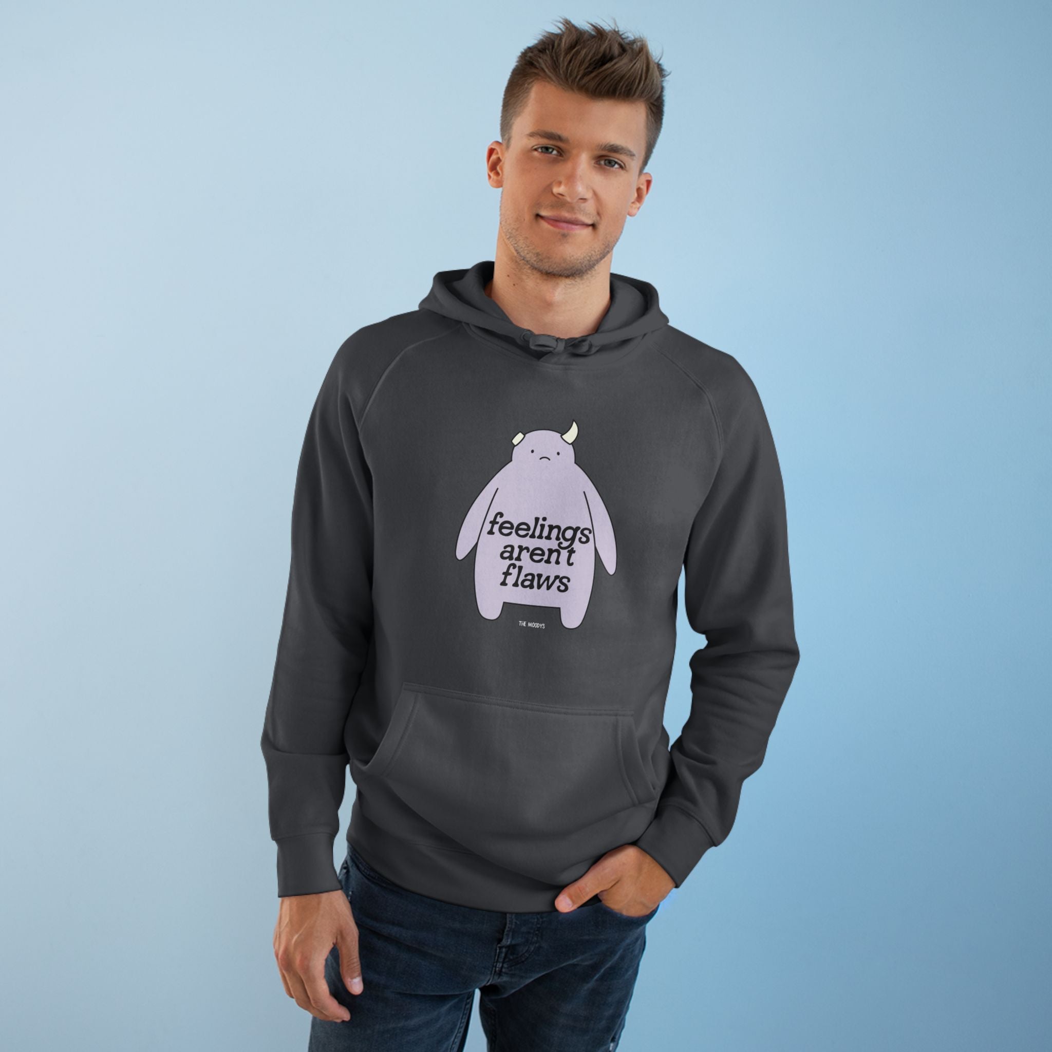 feelings aren't flaws - unisex hoodie