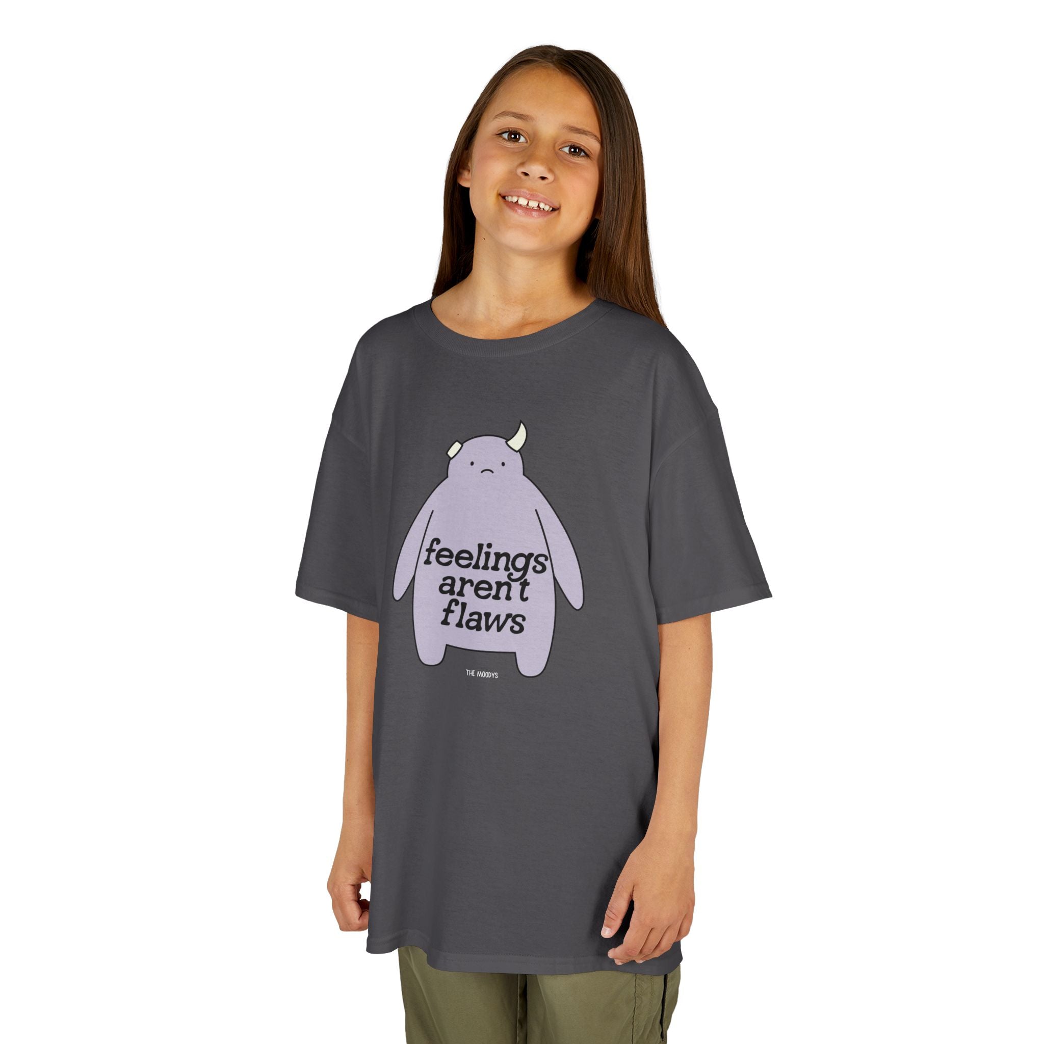 FEELINGS AREN'T FLAWS  YOUTH T-SHIRT