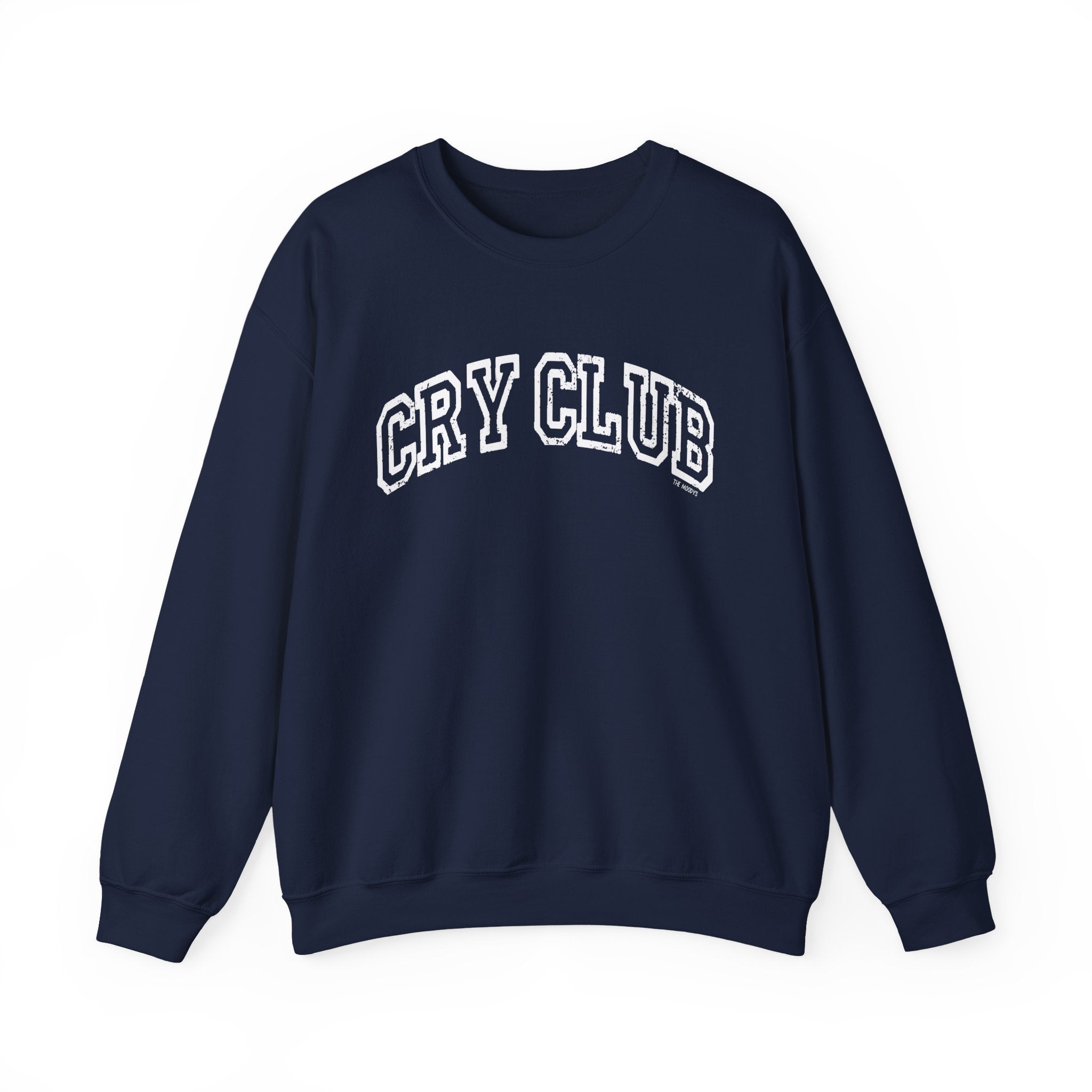 cry club crewneck sweatshirt