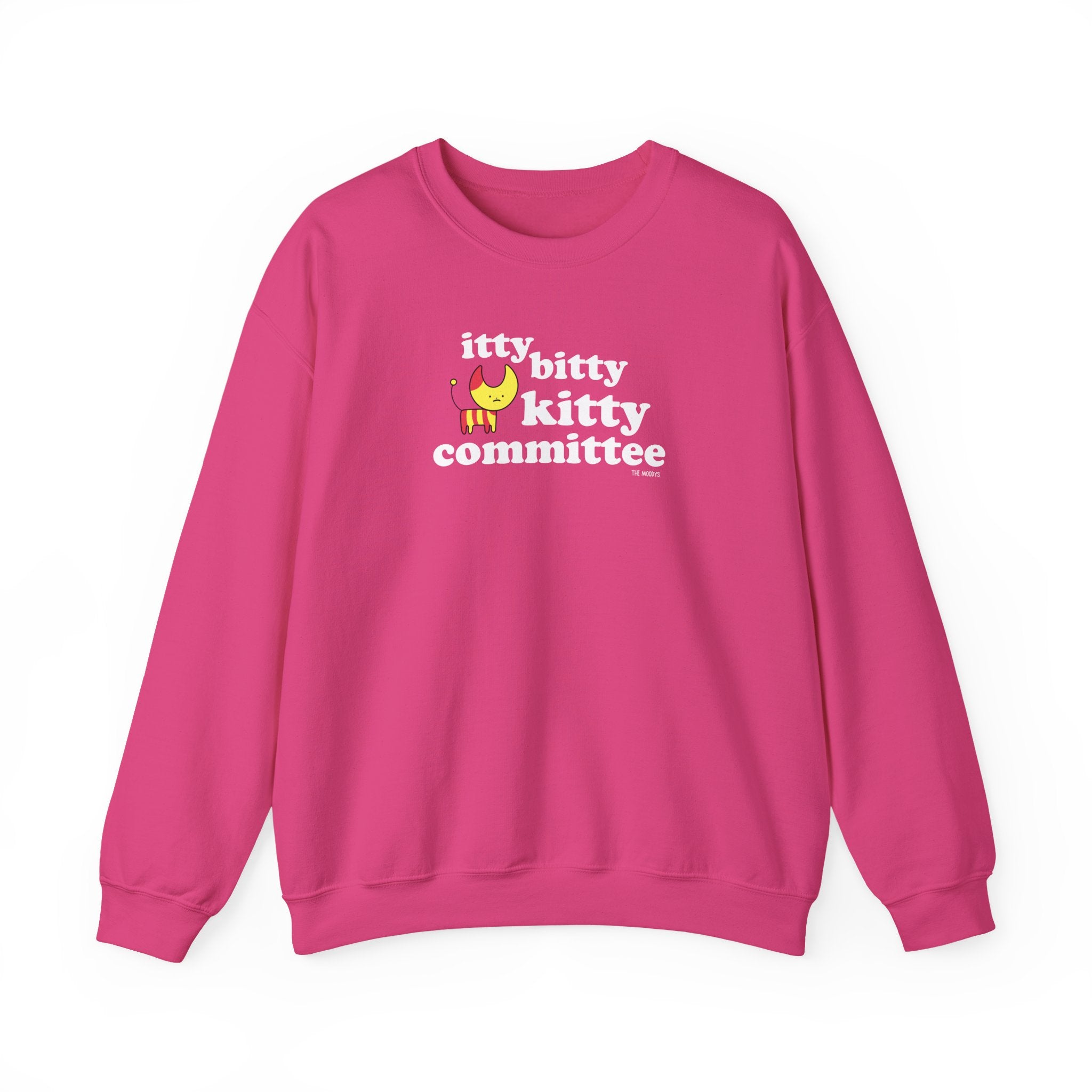 itty bitty kitty committee - crewneck sweatshirt - unisex