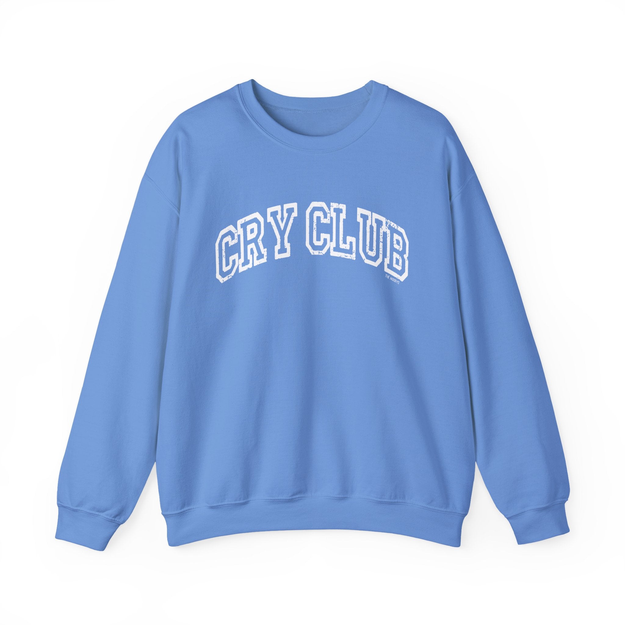 cry club crewneck sweatshirt