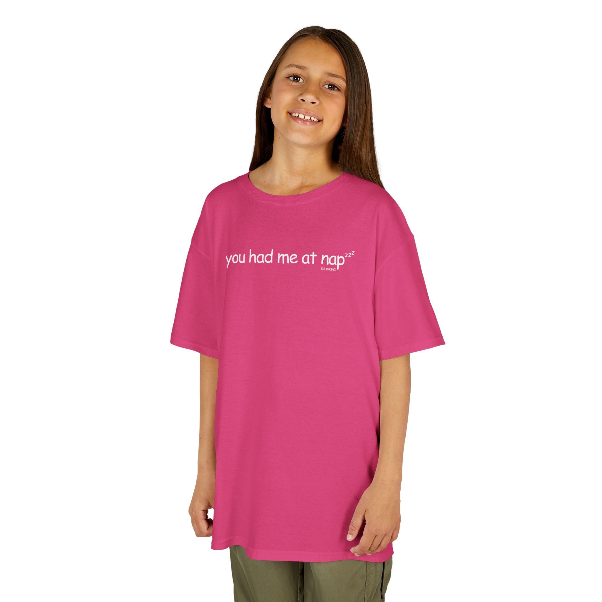 YOU HAD ME AT NAP YOUTH T-SHIRT
