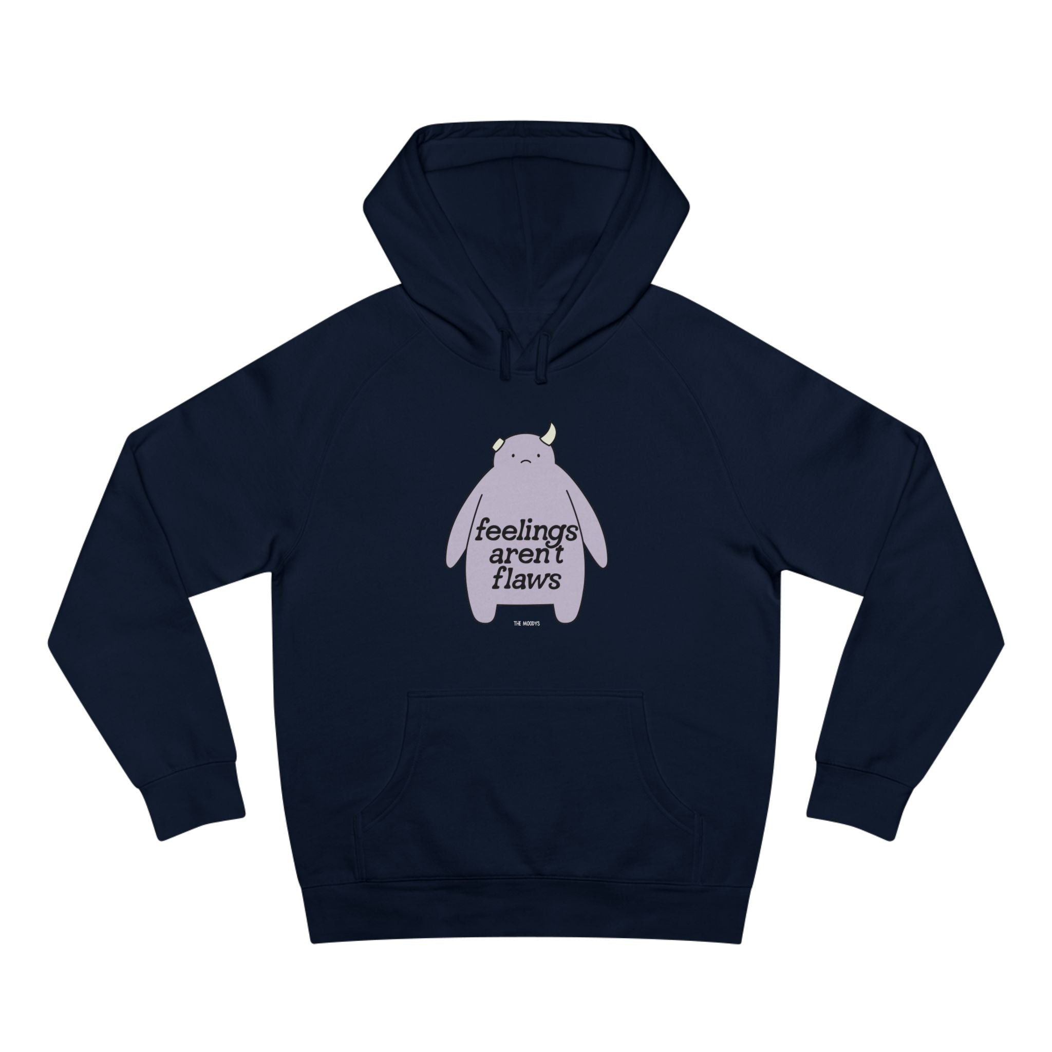 feelings aren't flaws - unisex hoodie
