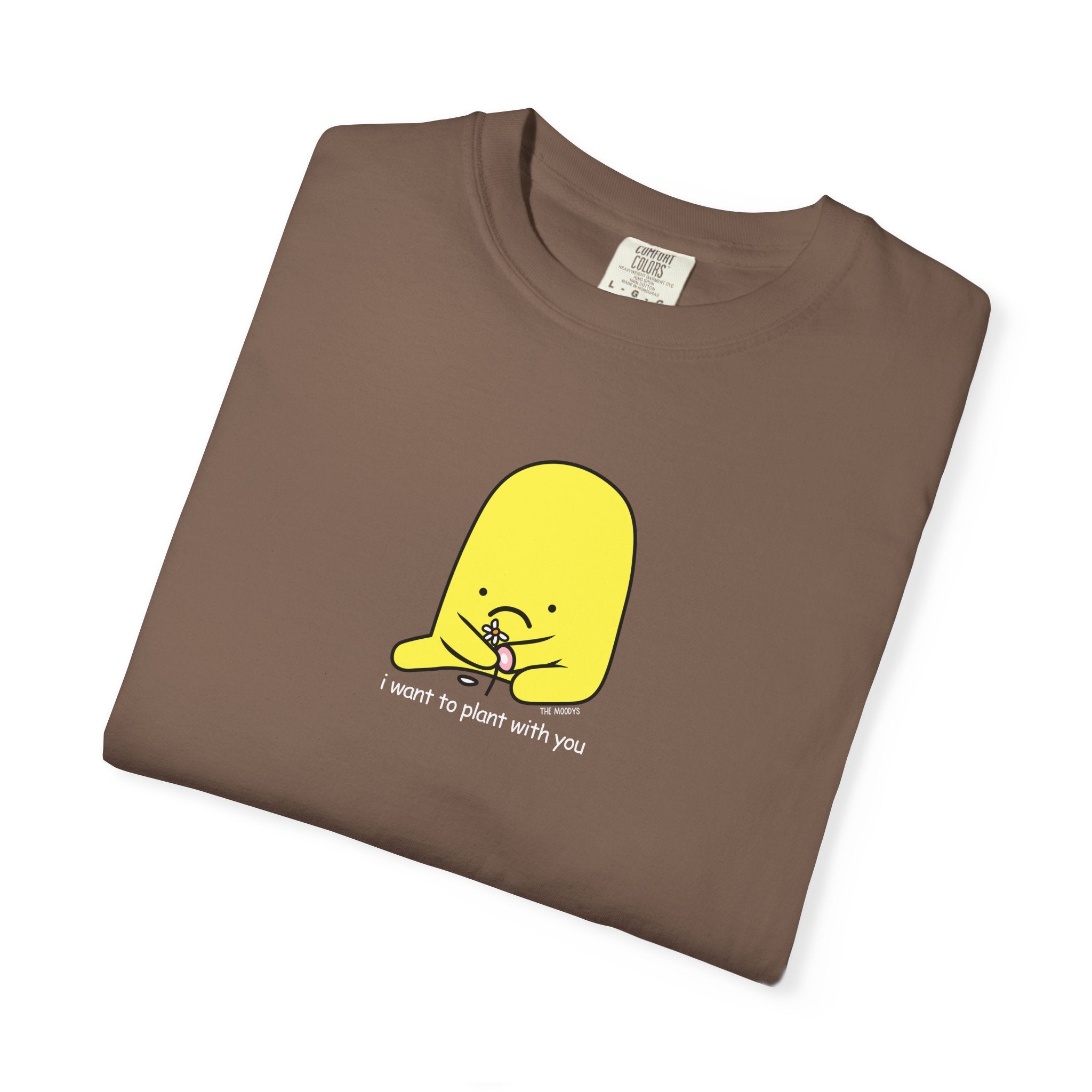 i want to plant with you t-shirt