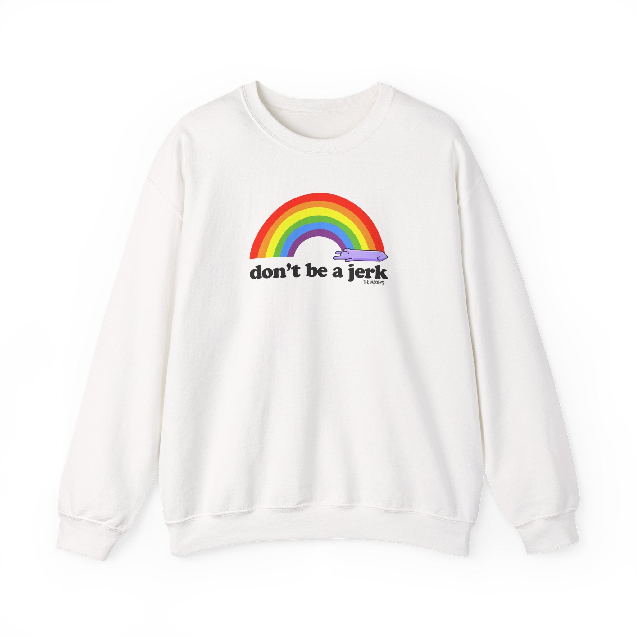 don't be a jerk - crewneck sweatshirt - unisex