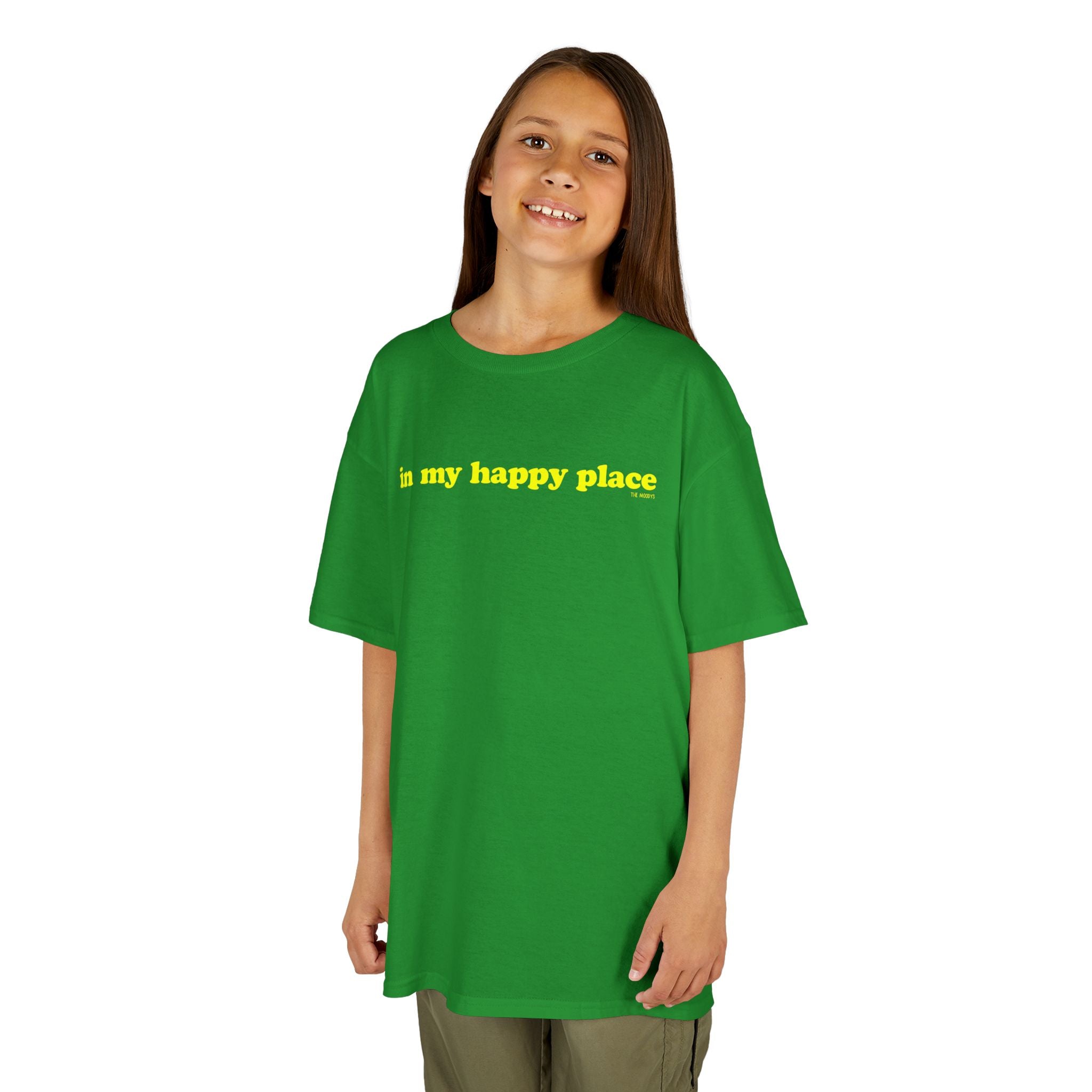 IN MY HAPPY PLACE YOUTH T-SHIRT