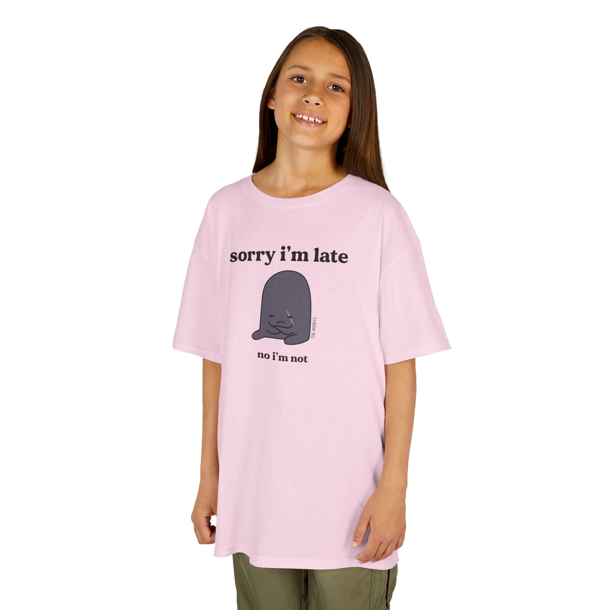 SORRY I'M LATE YOUTH T-SHIRT