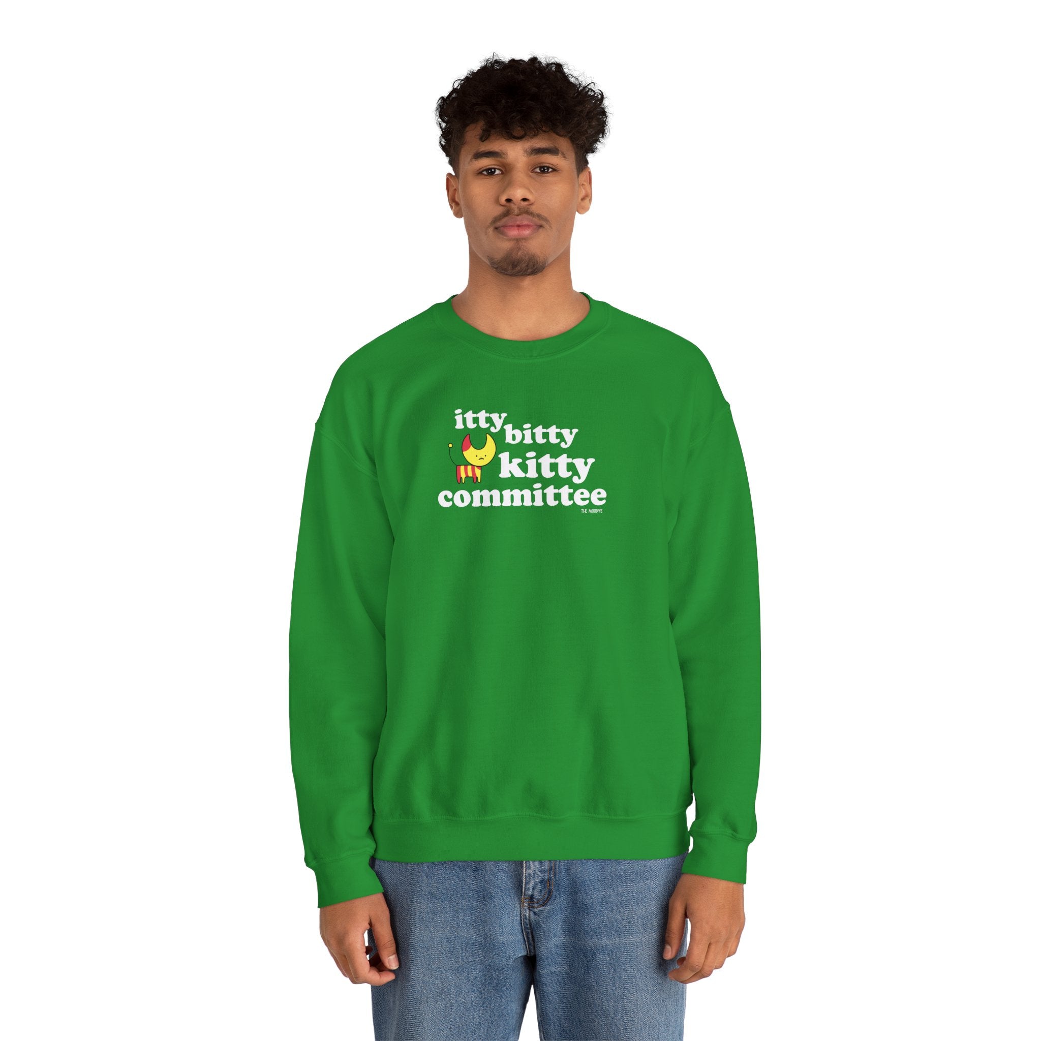 itty bitty kitty committee - crewneck sweatshirt - unisex