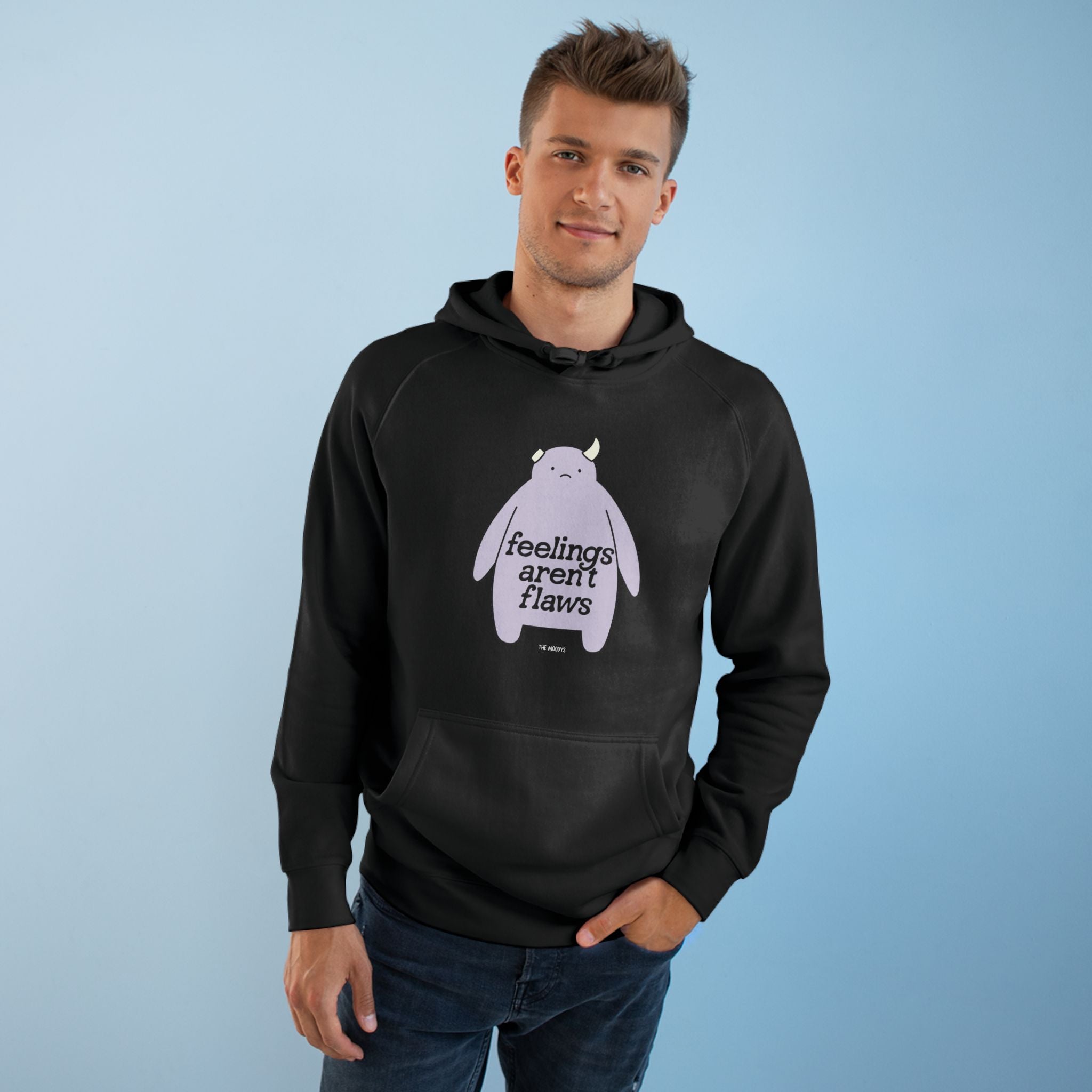 feelings aren't flaws - unisex hoodie