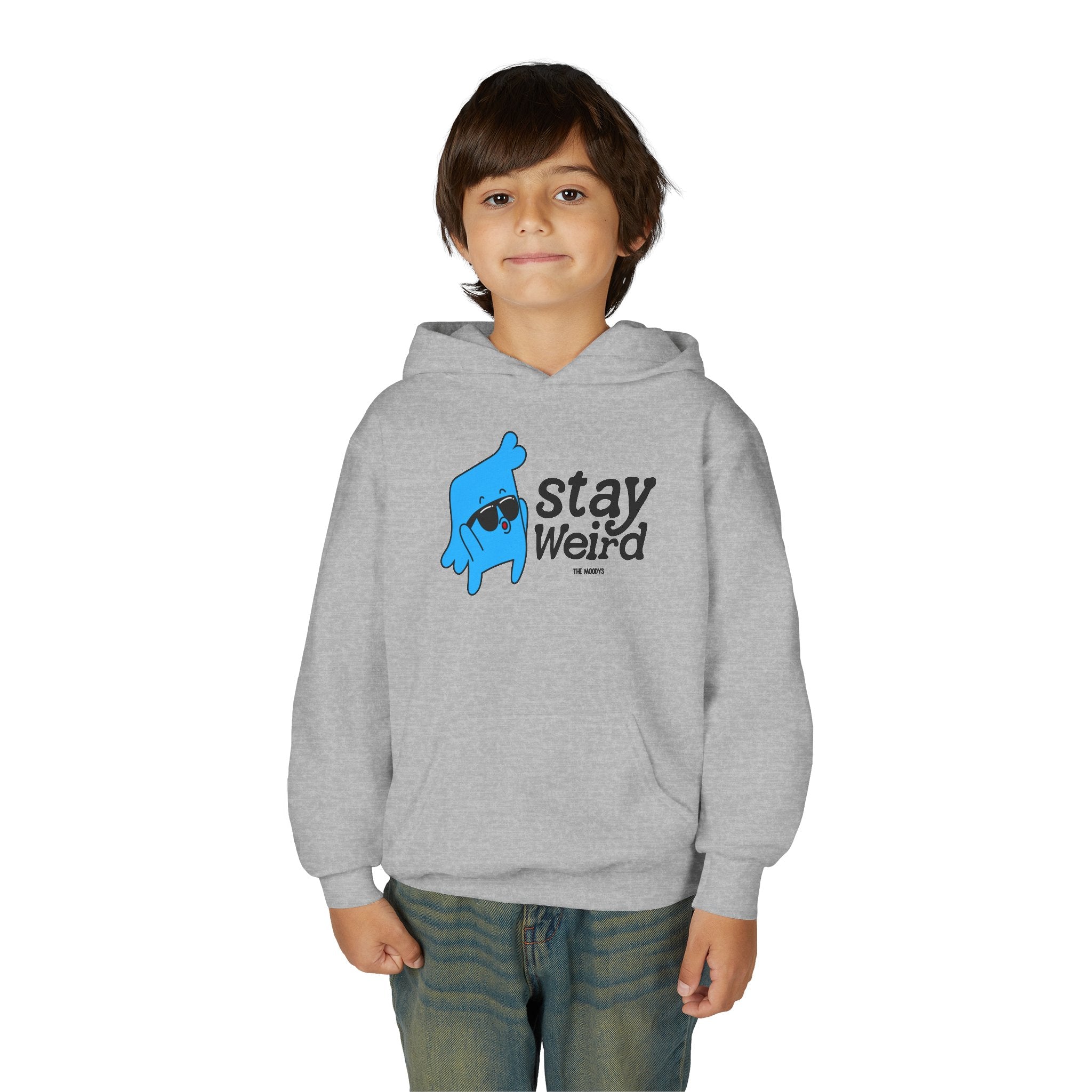 STAY WEIRD YOUTH HOODIE