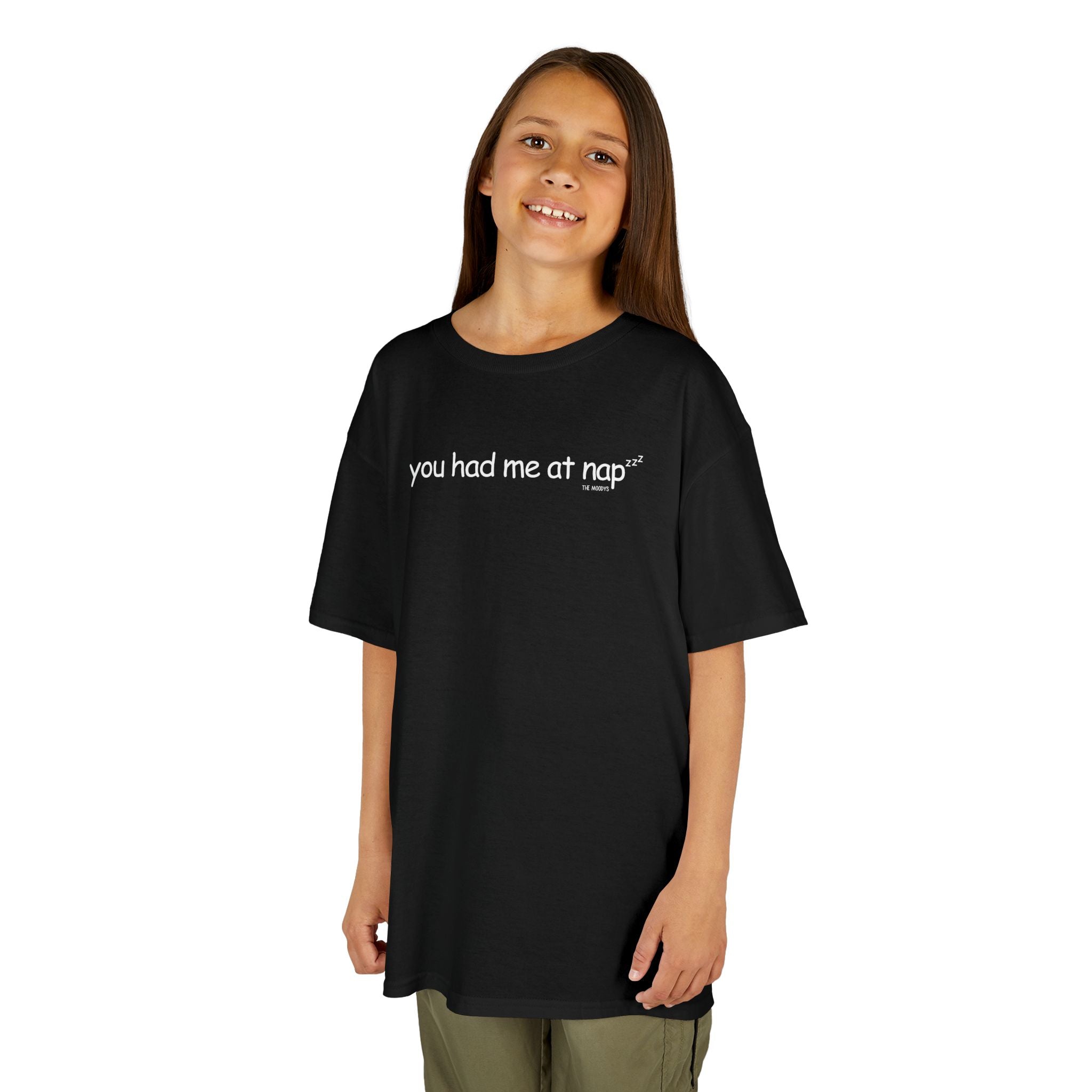 YOU HAD ME AT NAP YOUTH T-SHIRT