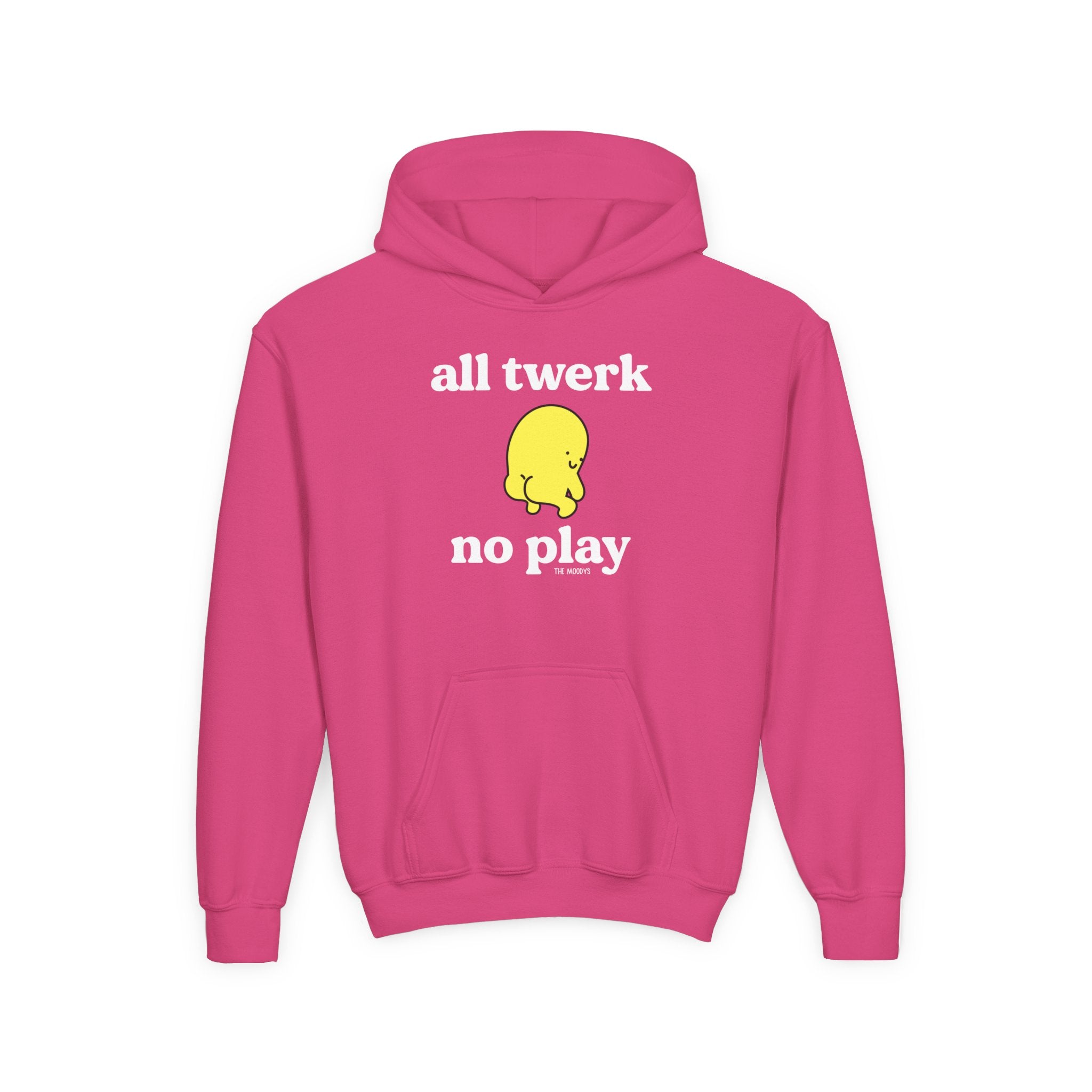 ALL TWERK NO PLAY YOUTH HOODIE