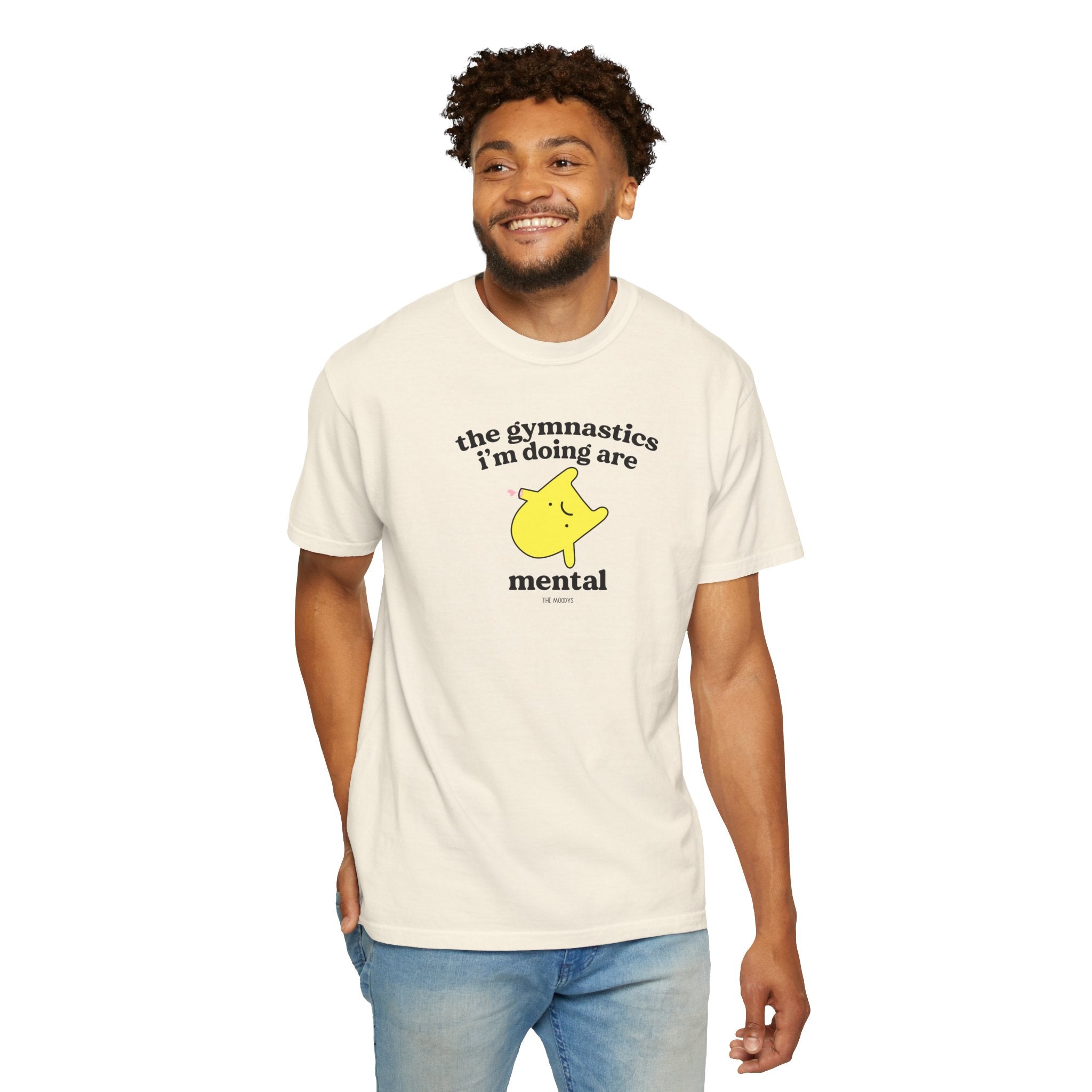 the gymnastics i'm doing are mental t-shirt