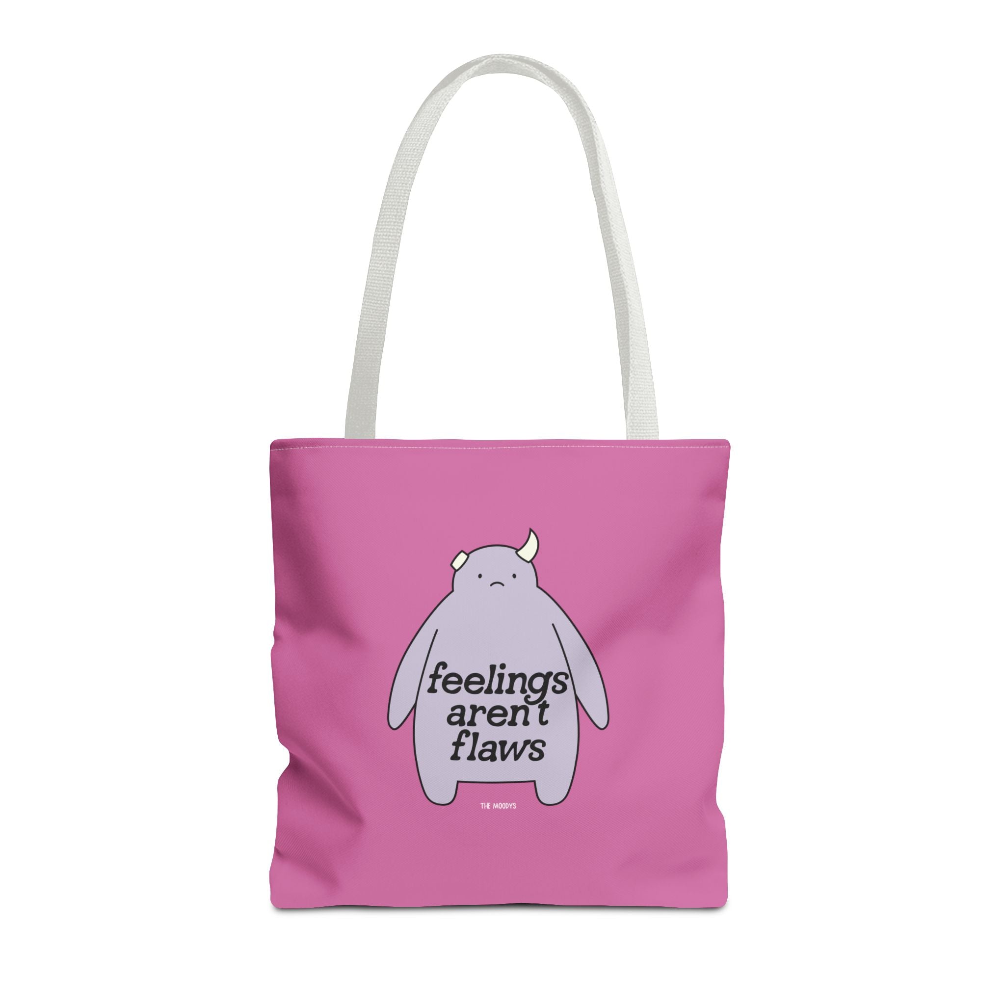 feelings aren't flaws - tote bag