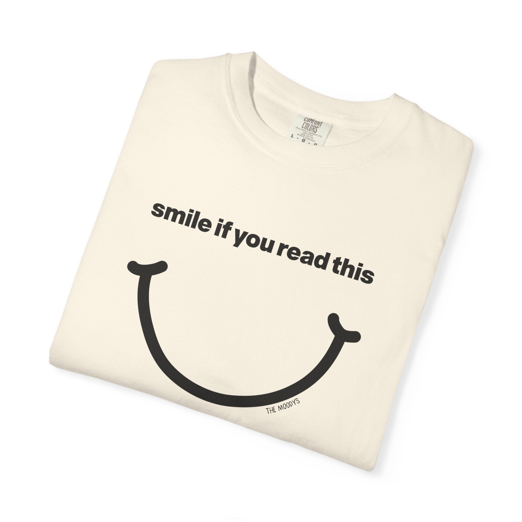 smile if you read this t-shirt