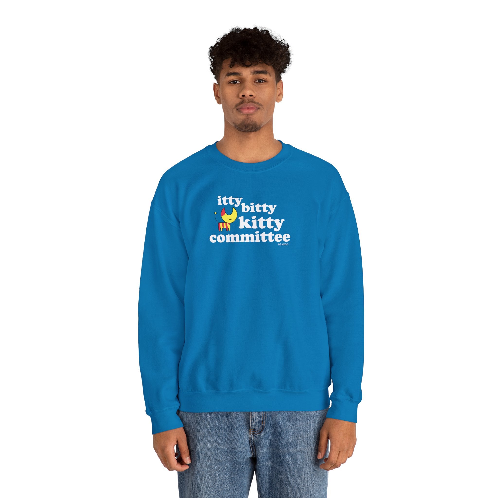 itty bitty kitty committee - crewneck sweatshirt - unisex