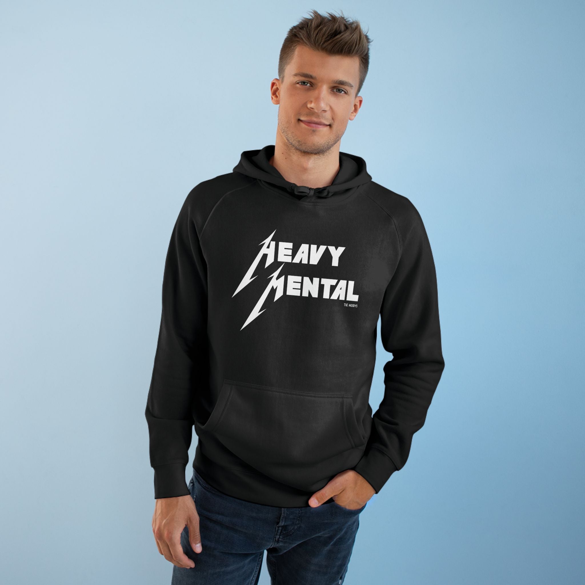 heavy mental - unisex hoodie