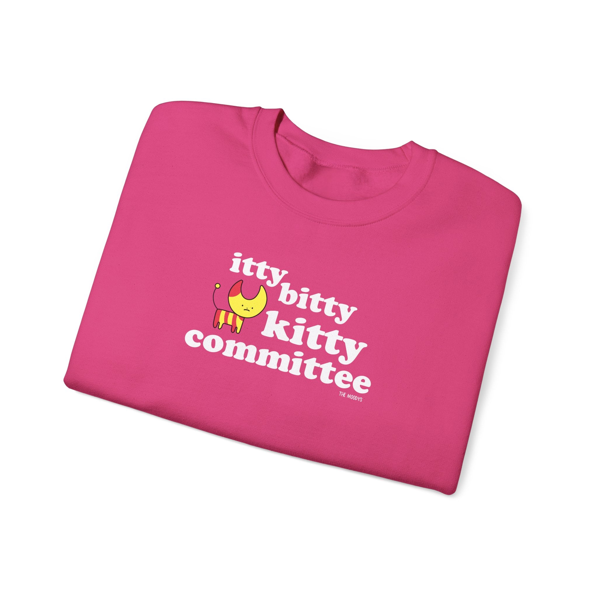 itty bitty kitty committee - crewneck sweatshirt - unisex