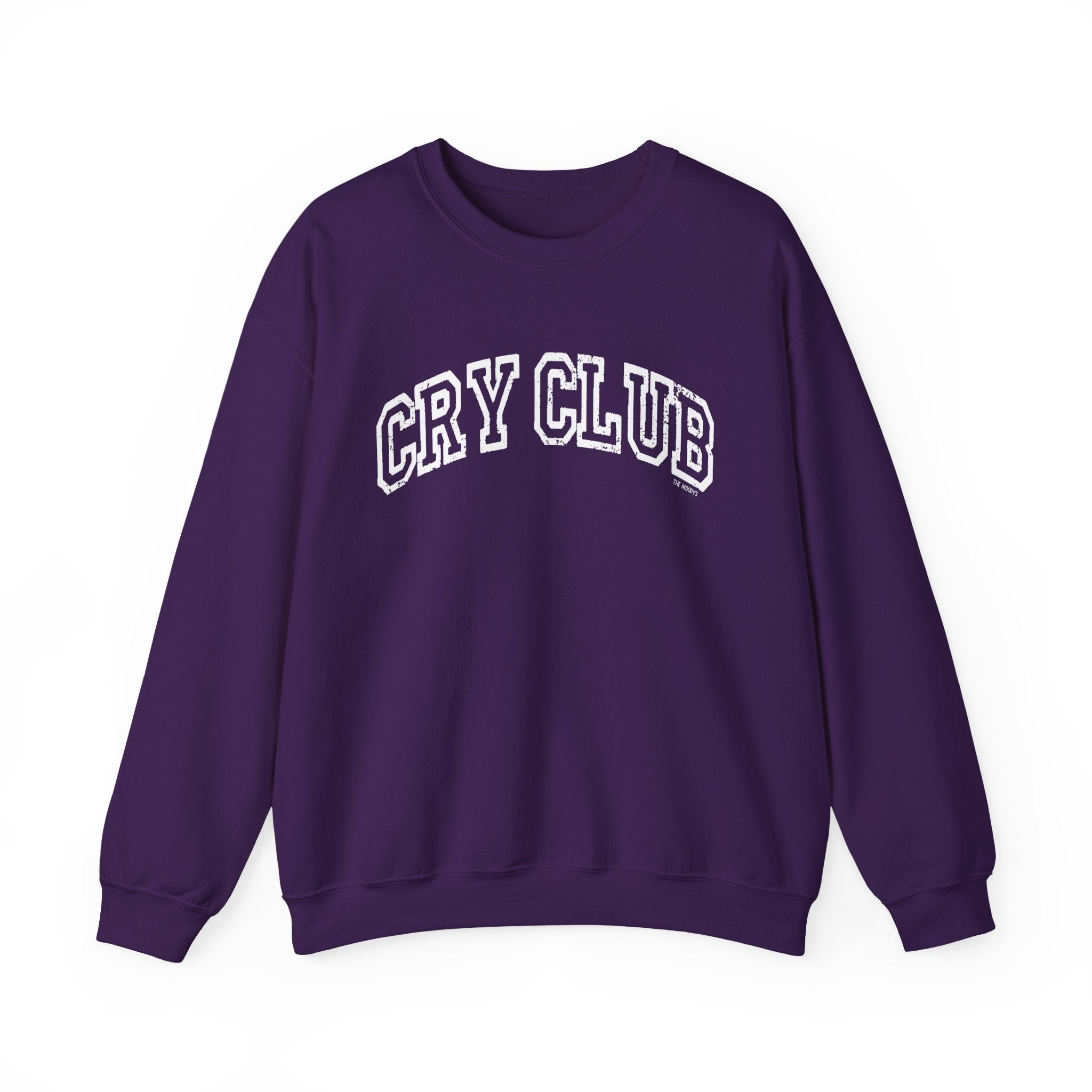 cry club crewneck sweatshirt